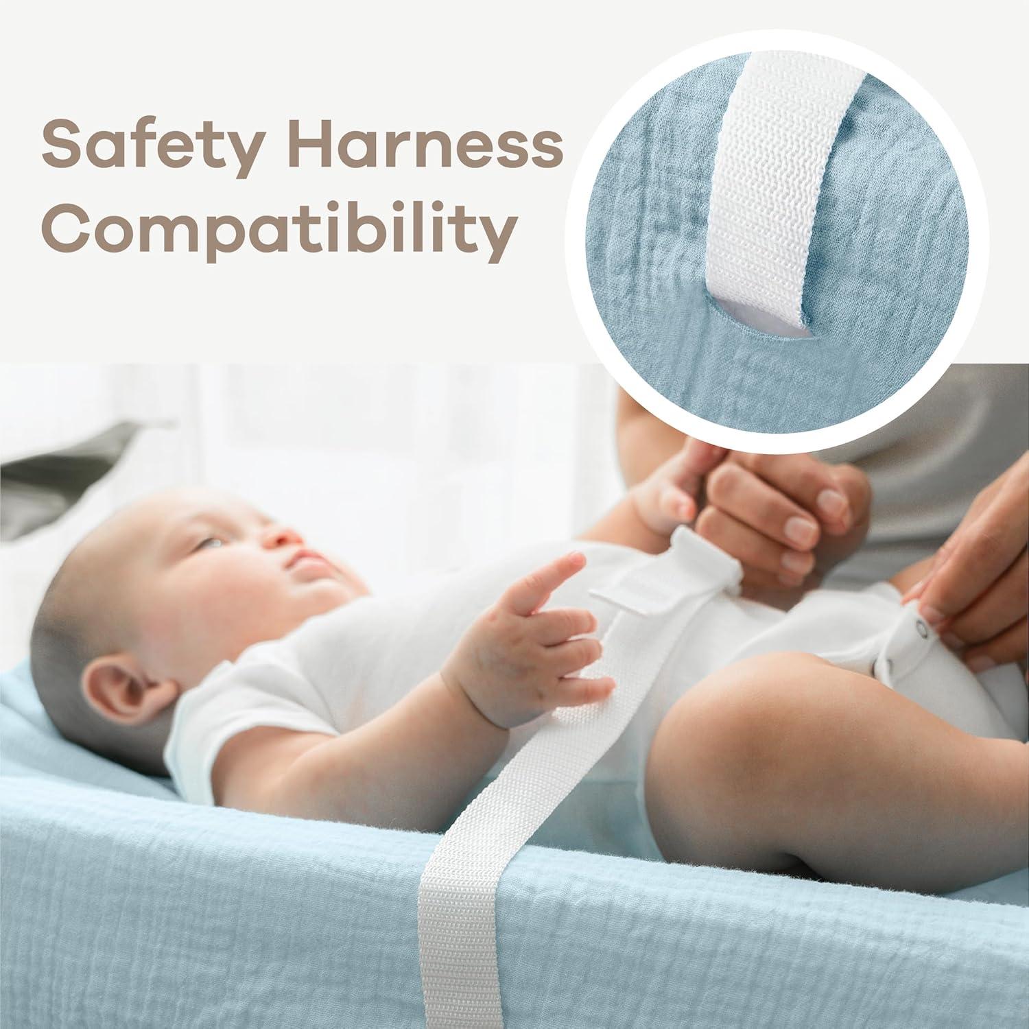 Comfy Cubs Fiited Sheets Cotton Blend Fitted Bassinet Sheet