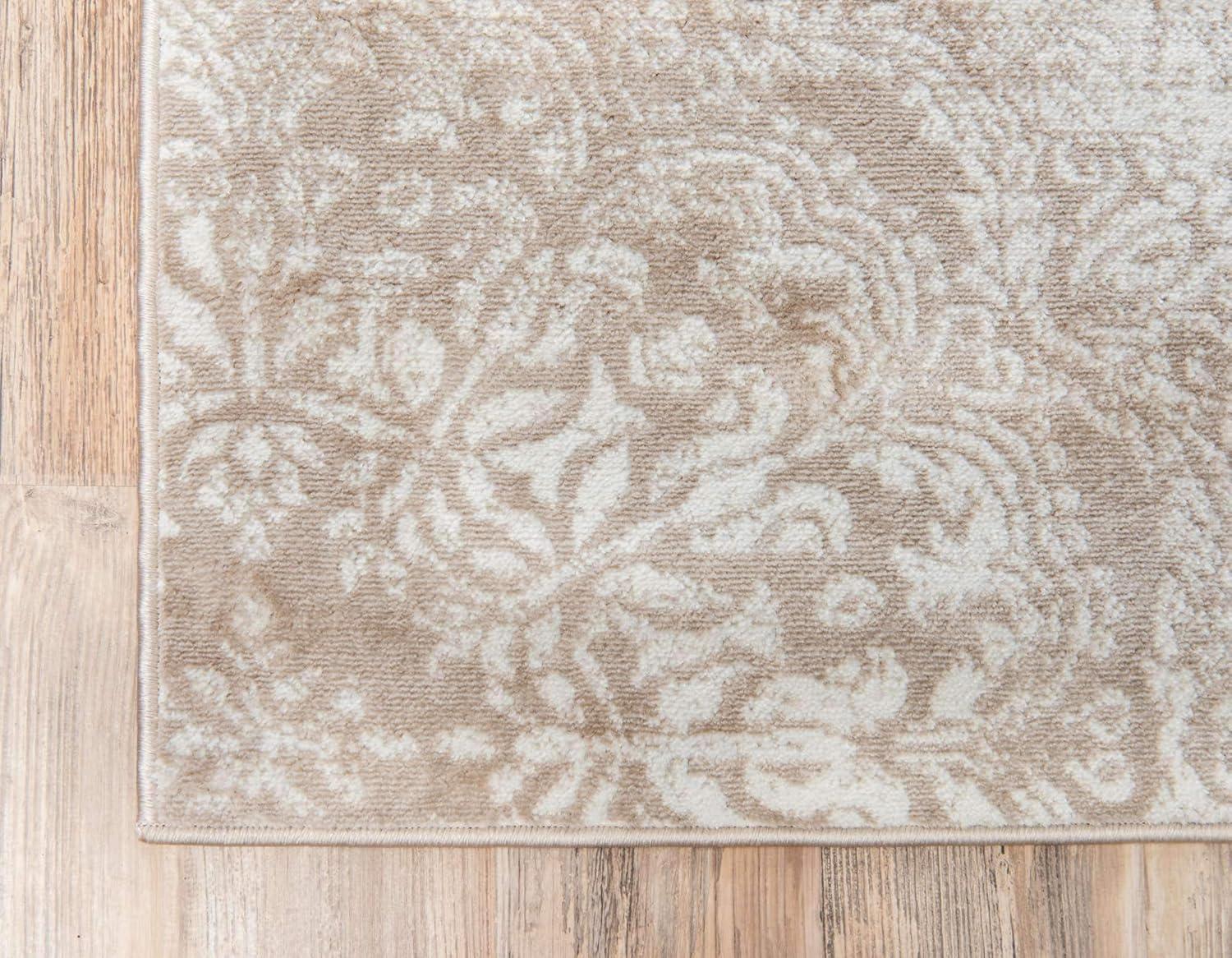 Unique Loom Sofia Grand Floral Indoor Woven Area Rug