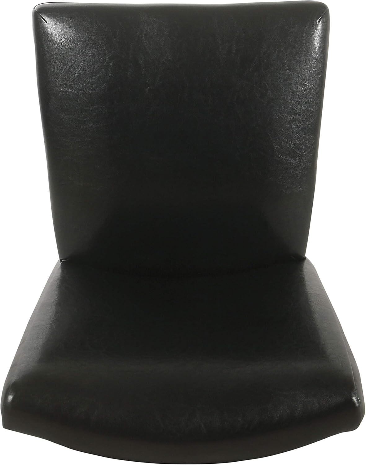 Set of 2 Parsons Dining Chair Faux Leather - Homepop