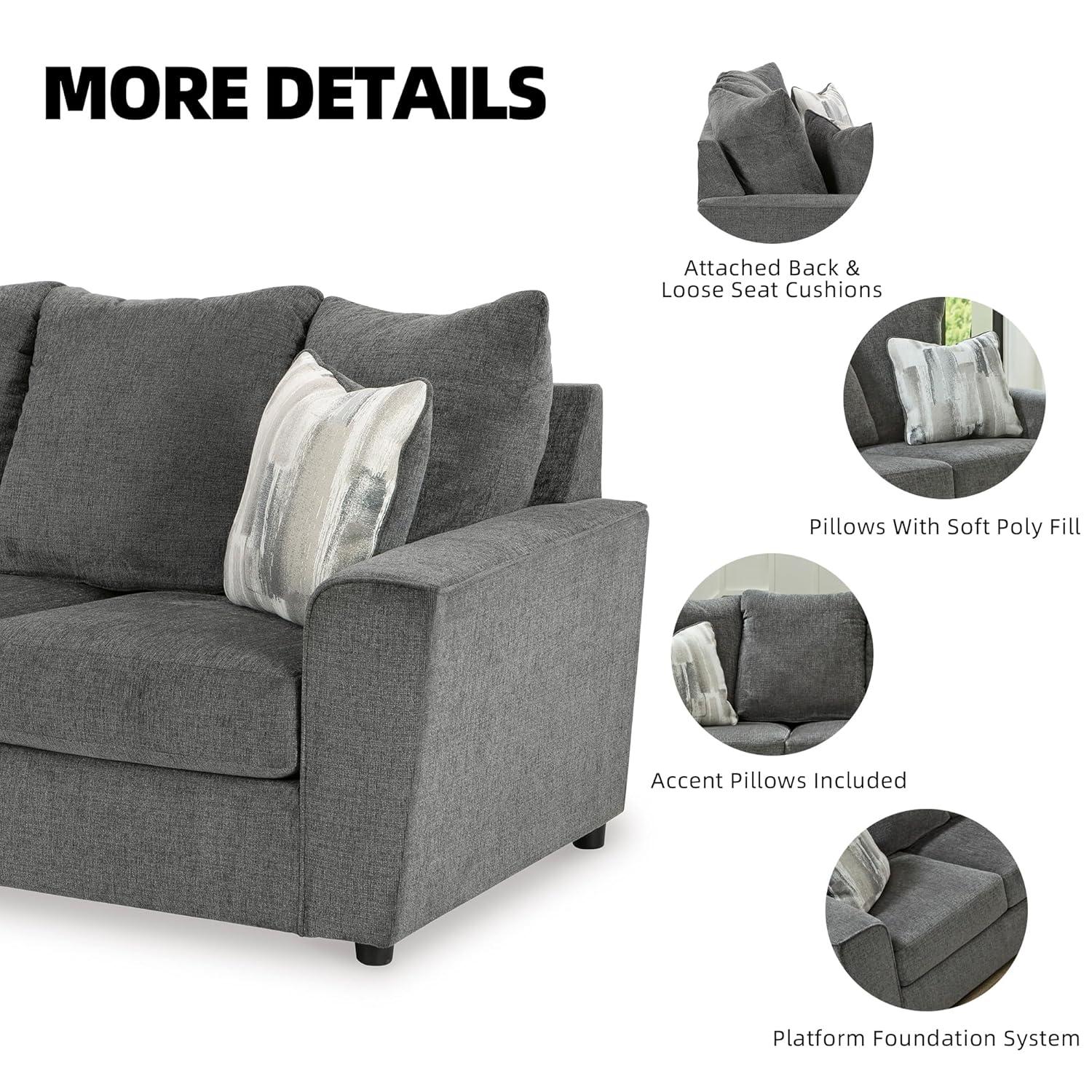86'' Upholstered Sofa