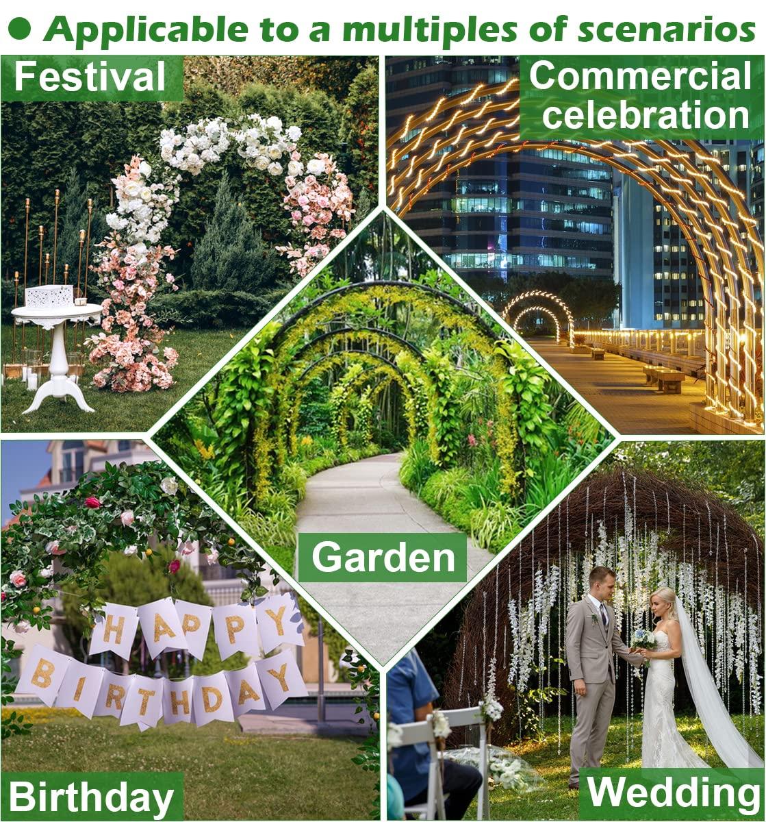 Garden Arch 7.2 Feet Wide By 9.2 Feet High