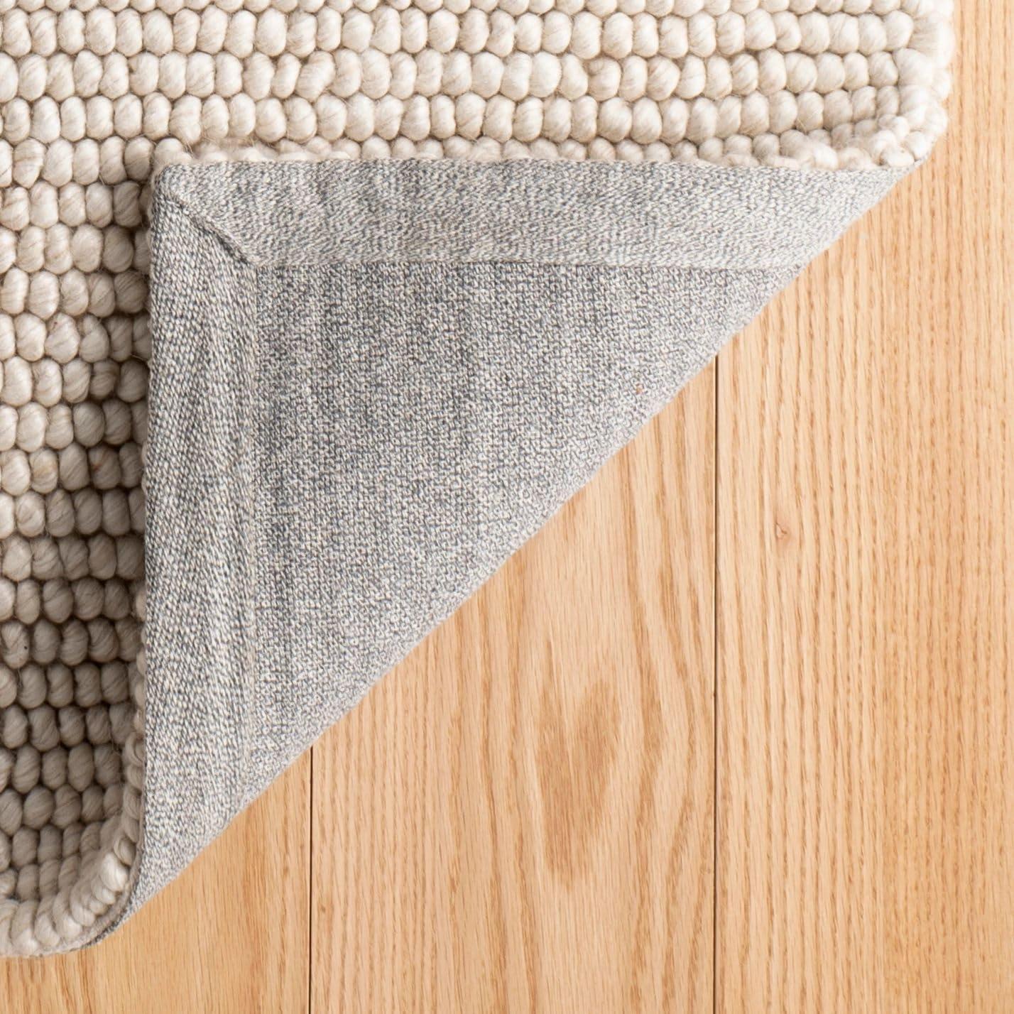 Niels Ivory Handwoven Wool/Viscose Rug