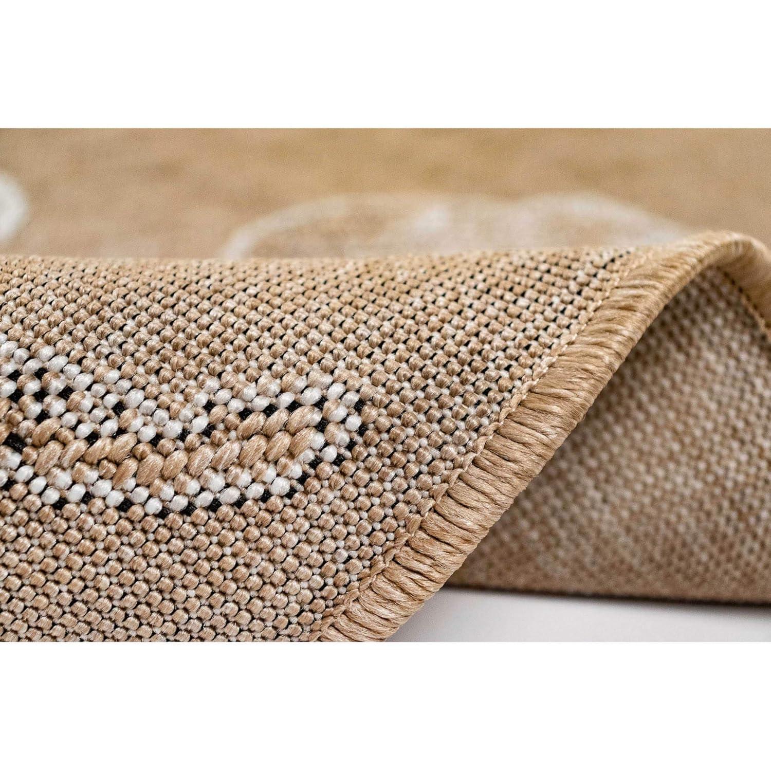 Saldanha Tan Indoor / Outdoor Area Rug