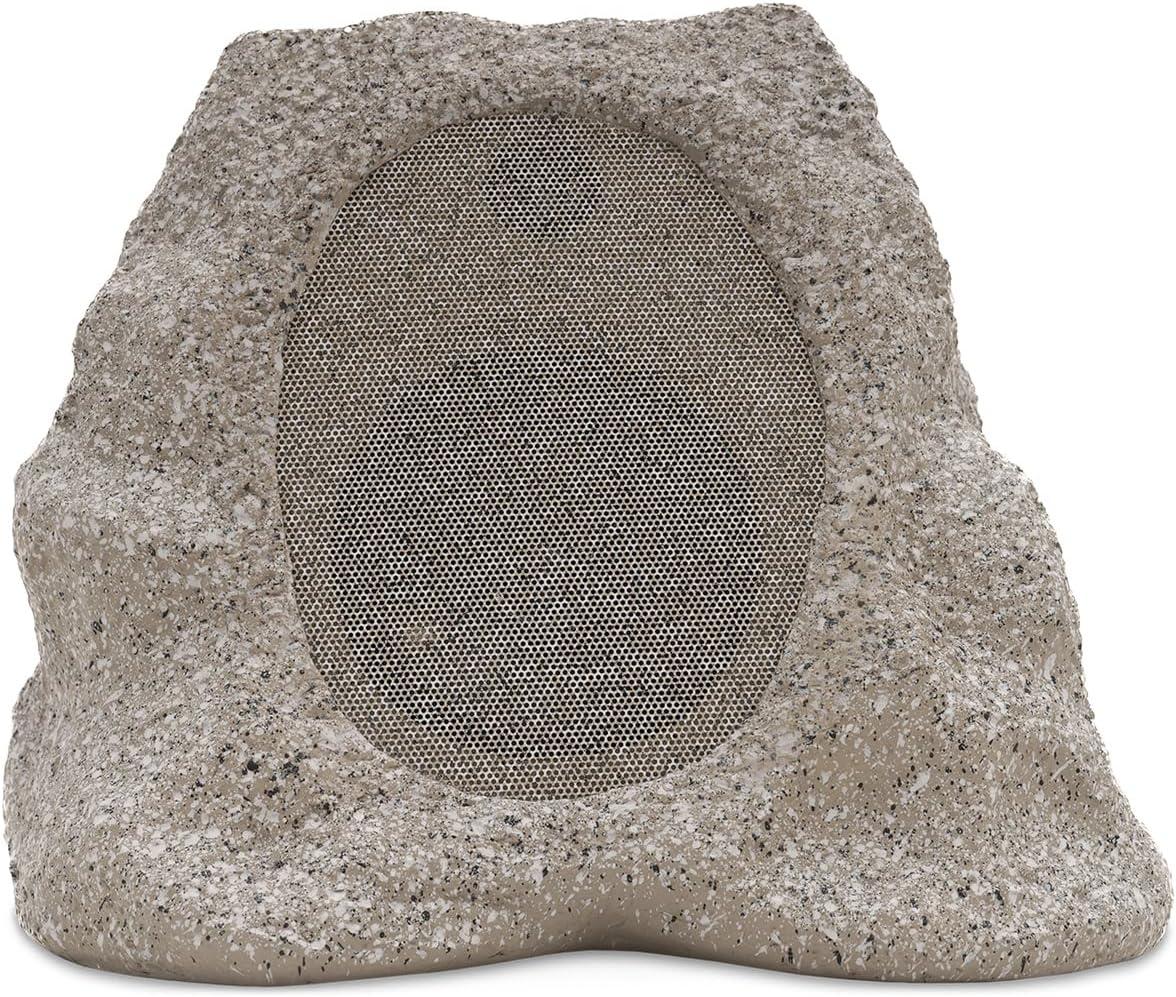 Gray Stone Wireless Outdoor Bluetooth Rock Speaker