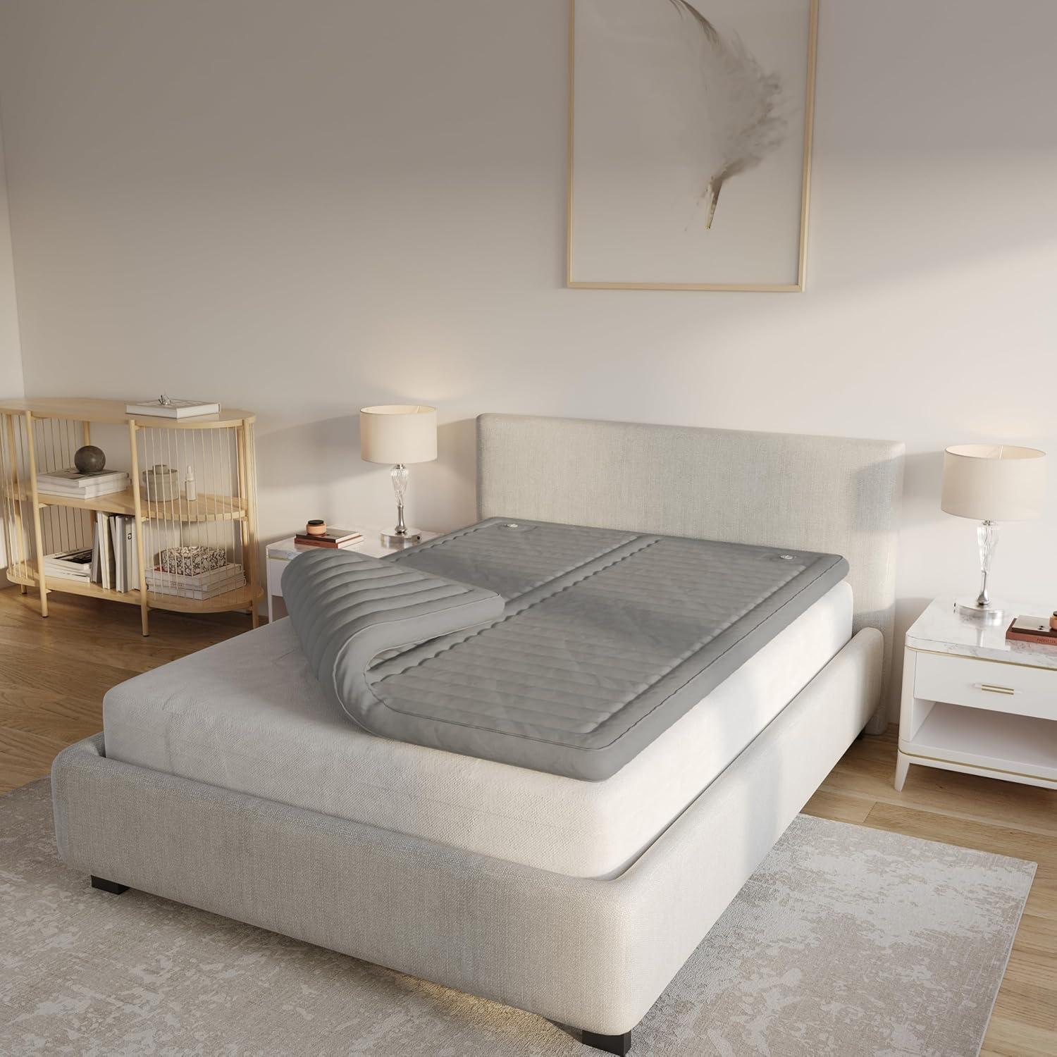 Boyd Sleep Boyd Sleep TopAire Supreme Dual Adjustable Inflatable 4”Mattress Topper,