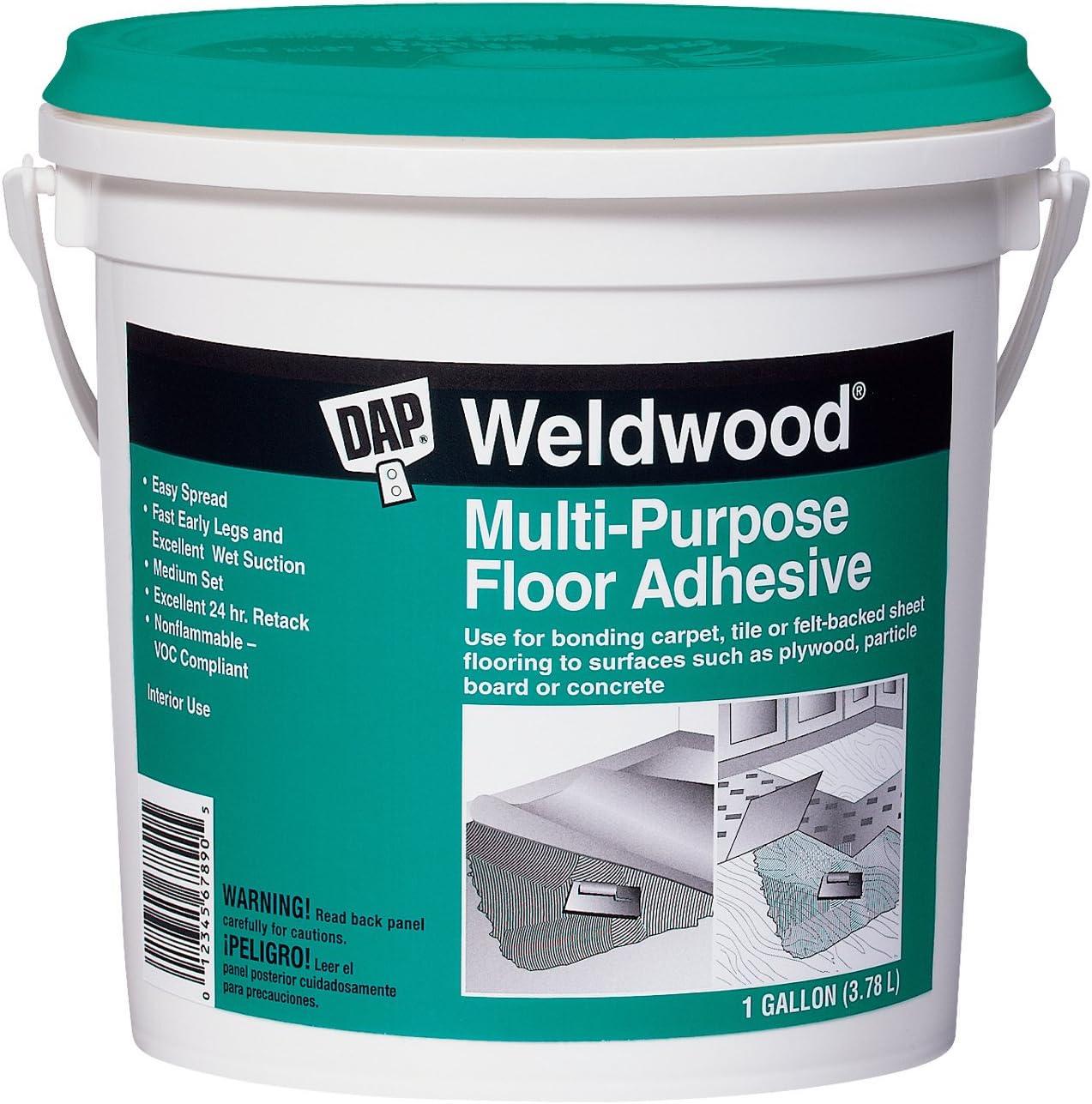 Dap Weldwood 1 Gallon White Multi-Purpose Floor Adhesive