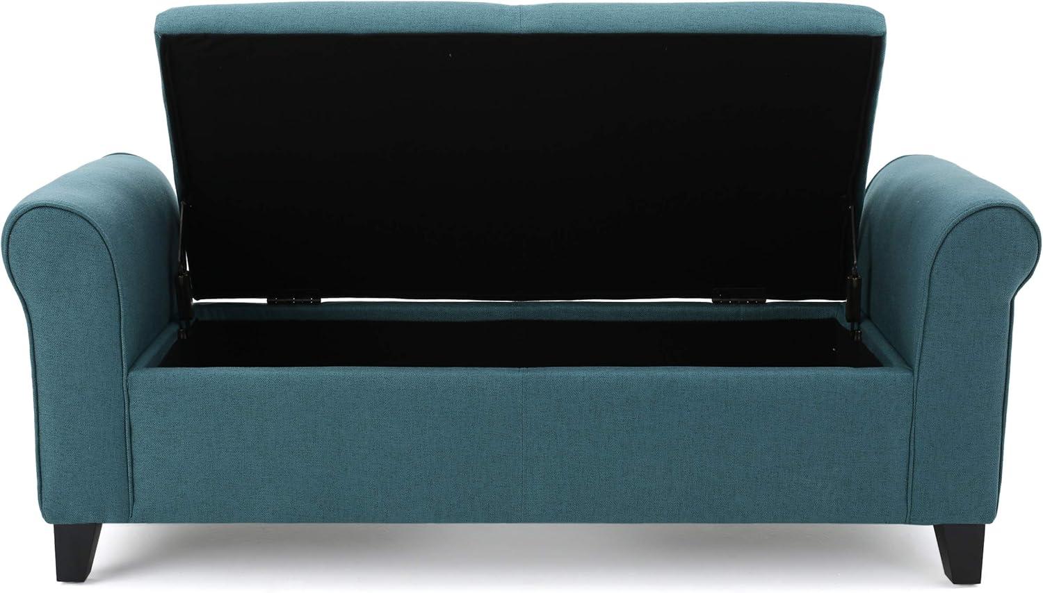 Hayes Armed Storage Ottoman Bench - Christopher Knight Home