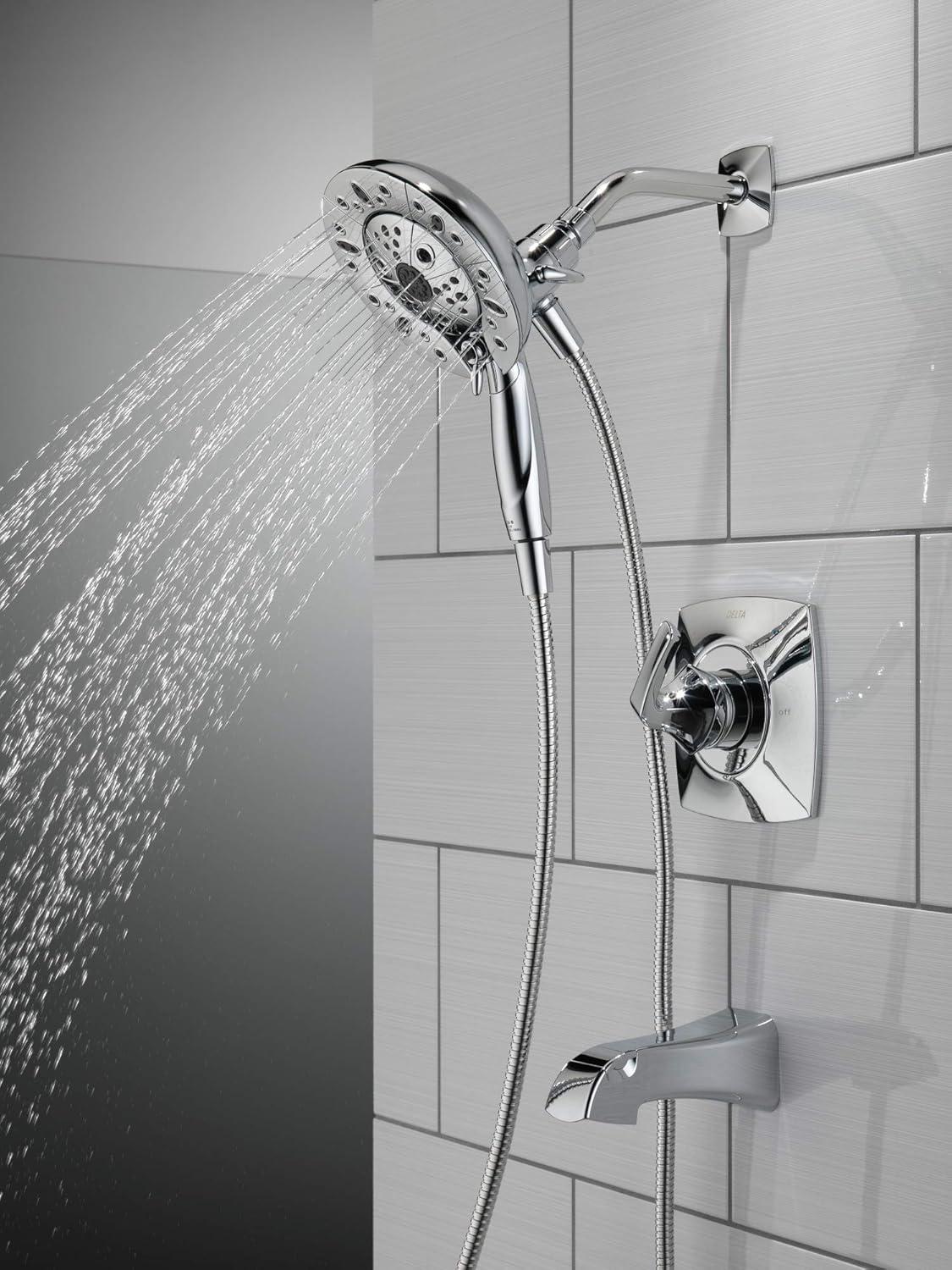 Vesna Single-Function Tub Shower Faucet Set, Shower Trim Kit with In2ition Shower Head and Valve