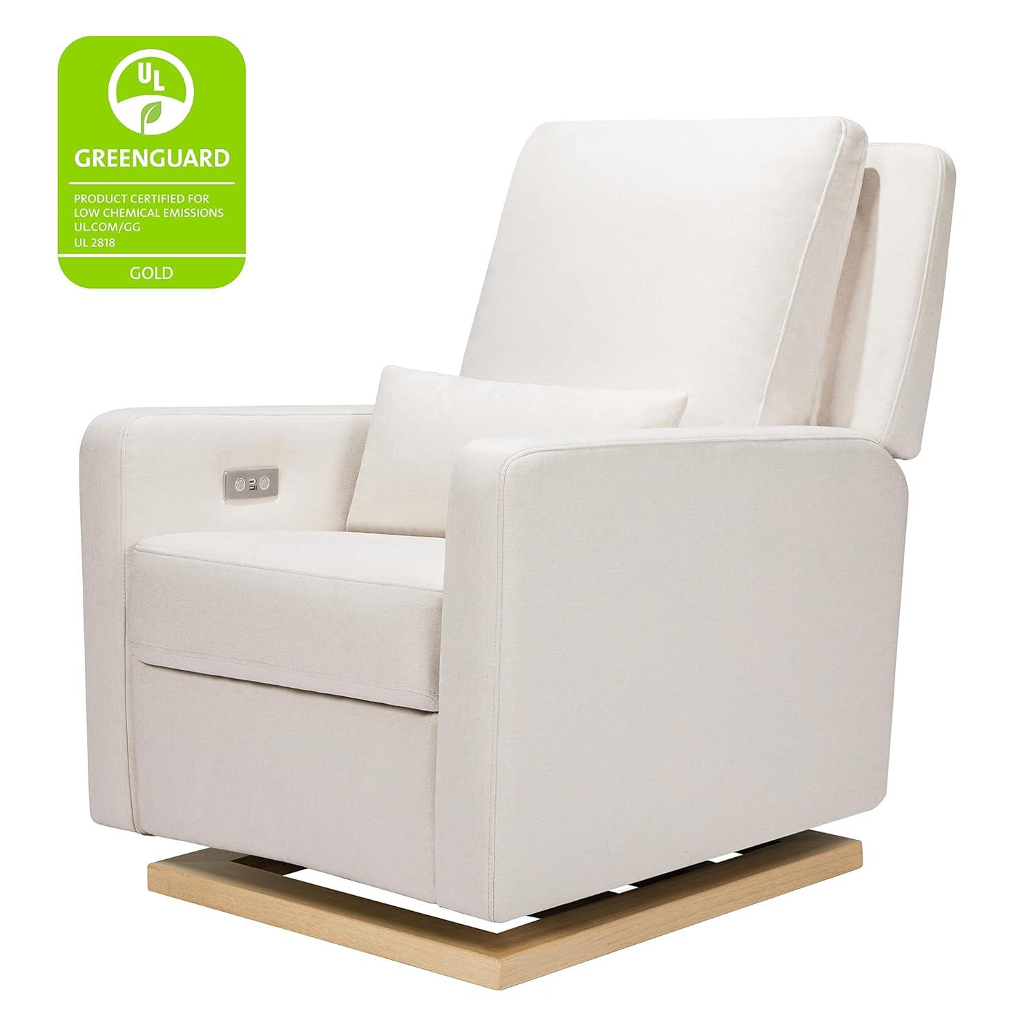 Sigi Electronic Recliner And Glider In Eco-Performance Fabric With USB Port | Water Repellent & Stain Resistant