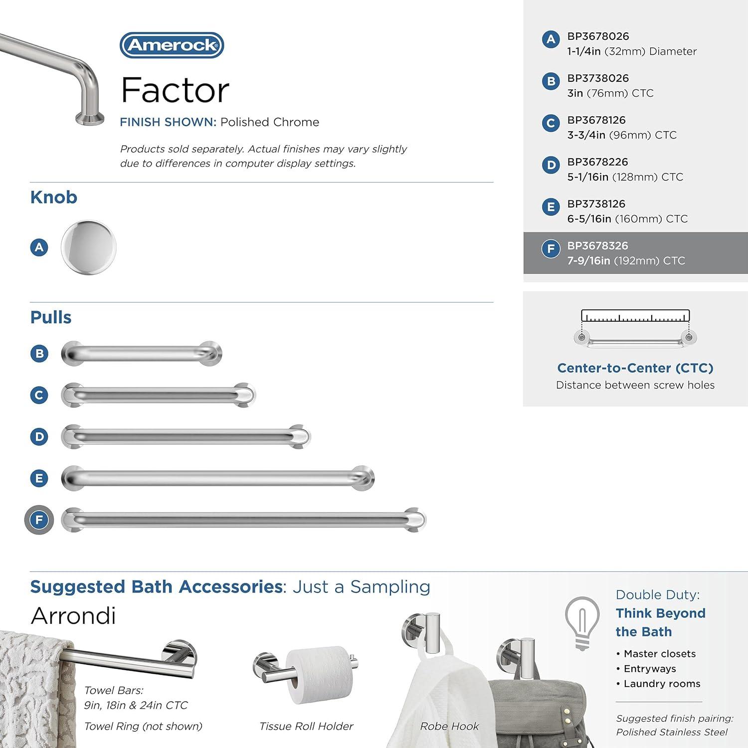 Amerock Factor Cabinet or Drawer Pull