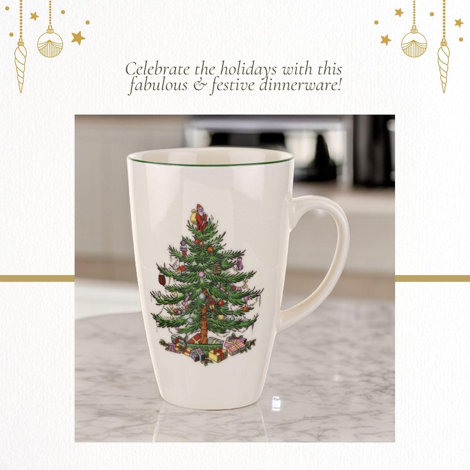 Spode Spode Christmas Tree Latte Mug 22Oz