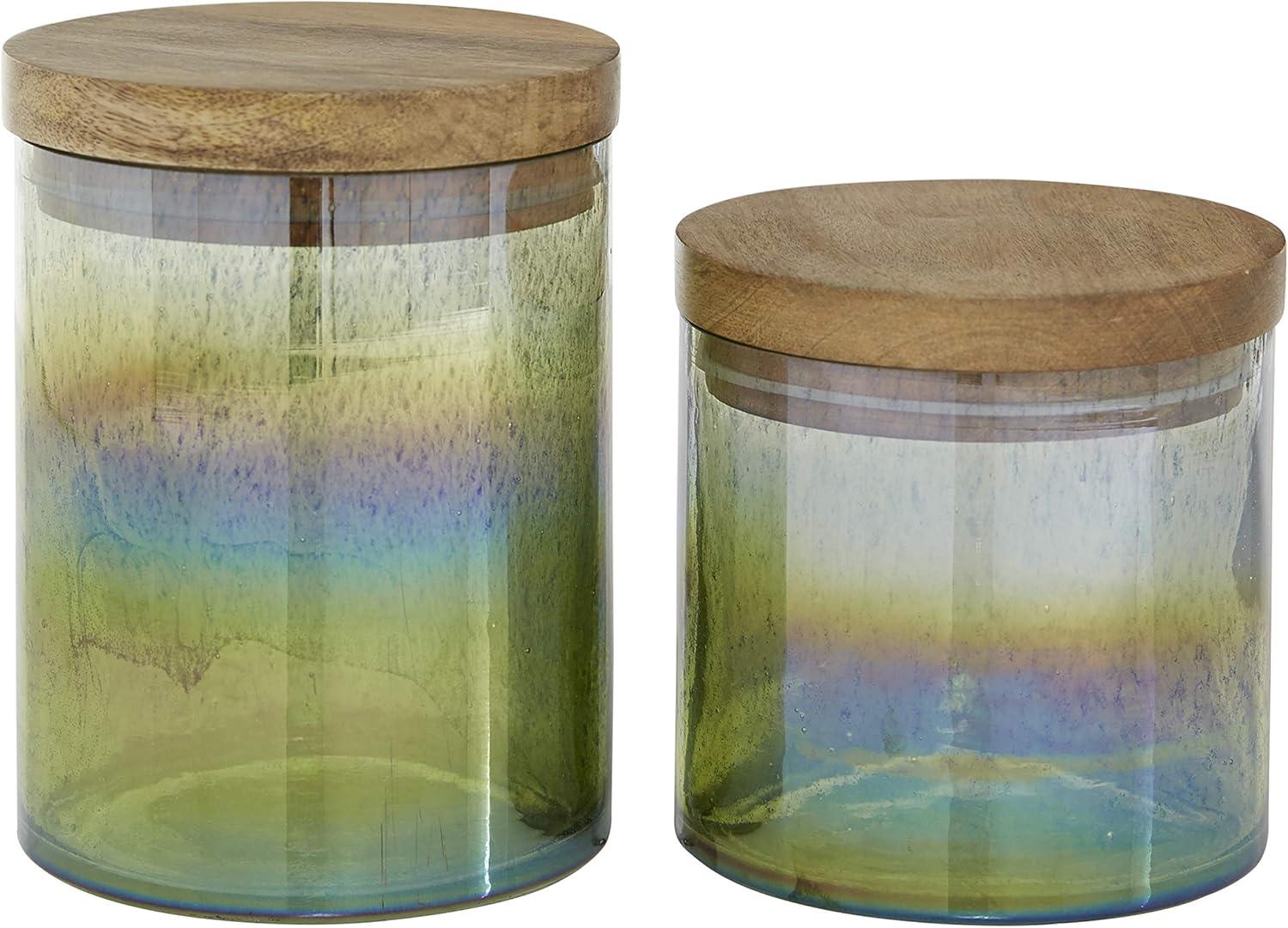 Wood Decorative Urns & Jars