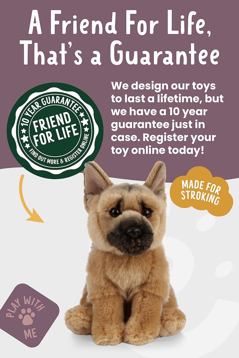 Living Nature German Shepherd Plush Toy