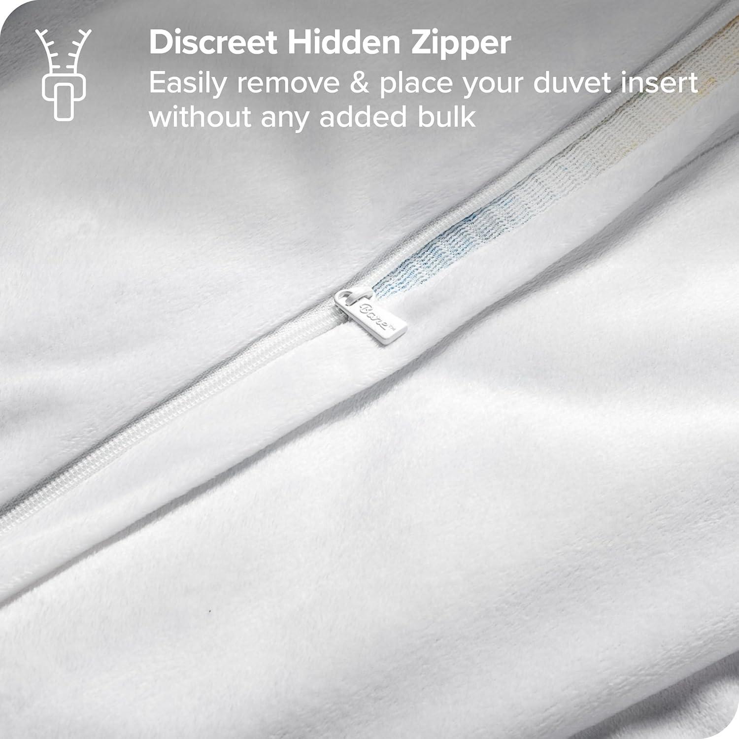 Multi Tie-Dye Twin/Twin XL Shaggy Duvet Cover by Bare Home