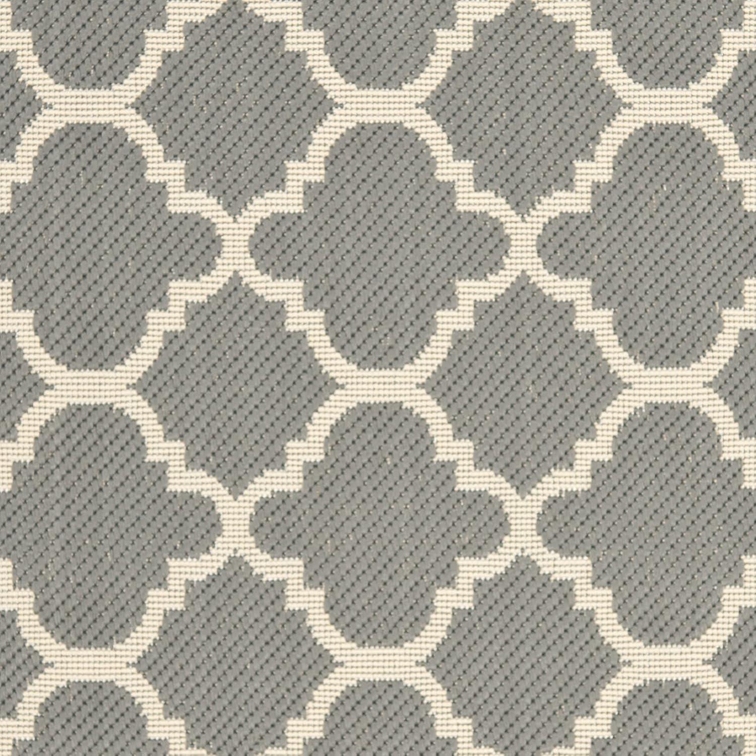 Courtyard CY6918 Power Loomed Indoor/Outdoor Accent Rug - Anthracite/Beige - 2'x3'7" - Safavieh.