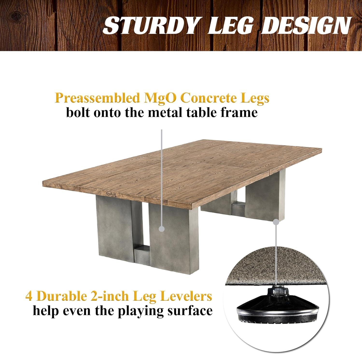 Barrington Table Tennis Multiple Style Ping Pong Tables with Metal Nets, Perfect for Family Game Rooms