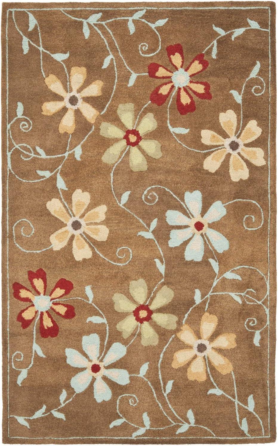 Blossom BLM784 Hand Hooked Area Rug  - Safavieh