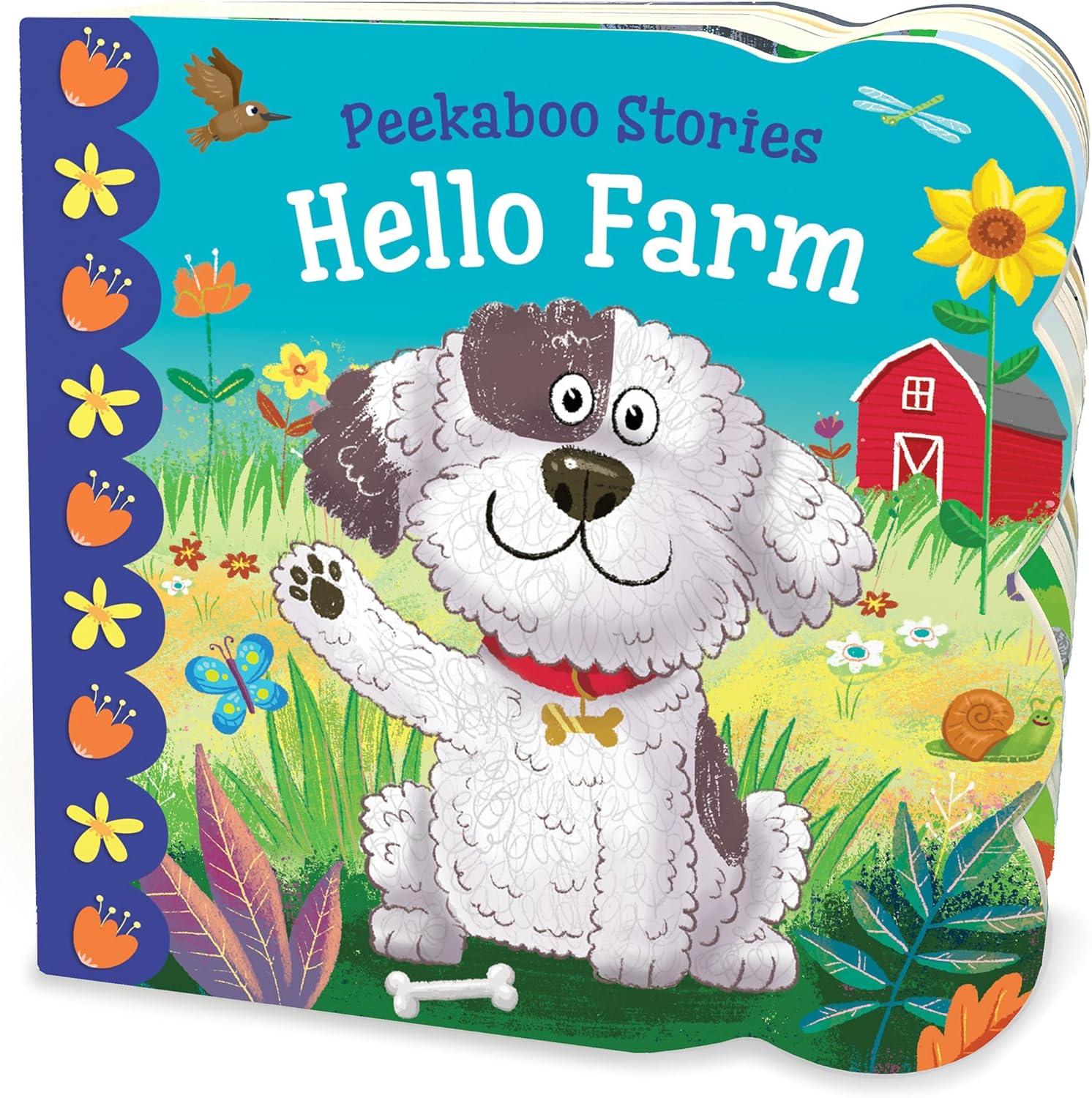 Hello Farm - by  Kidsbooks Publishing (Board Book)