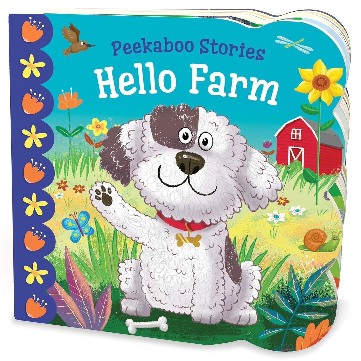 Hello Farm - by  Kidsbooks Publishing (Board Book)