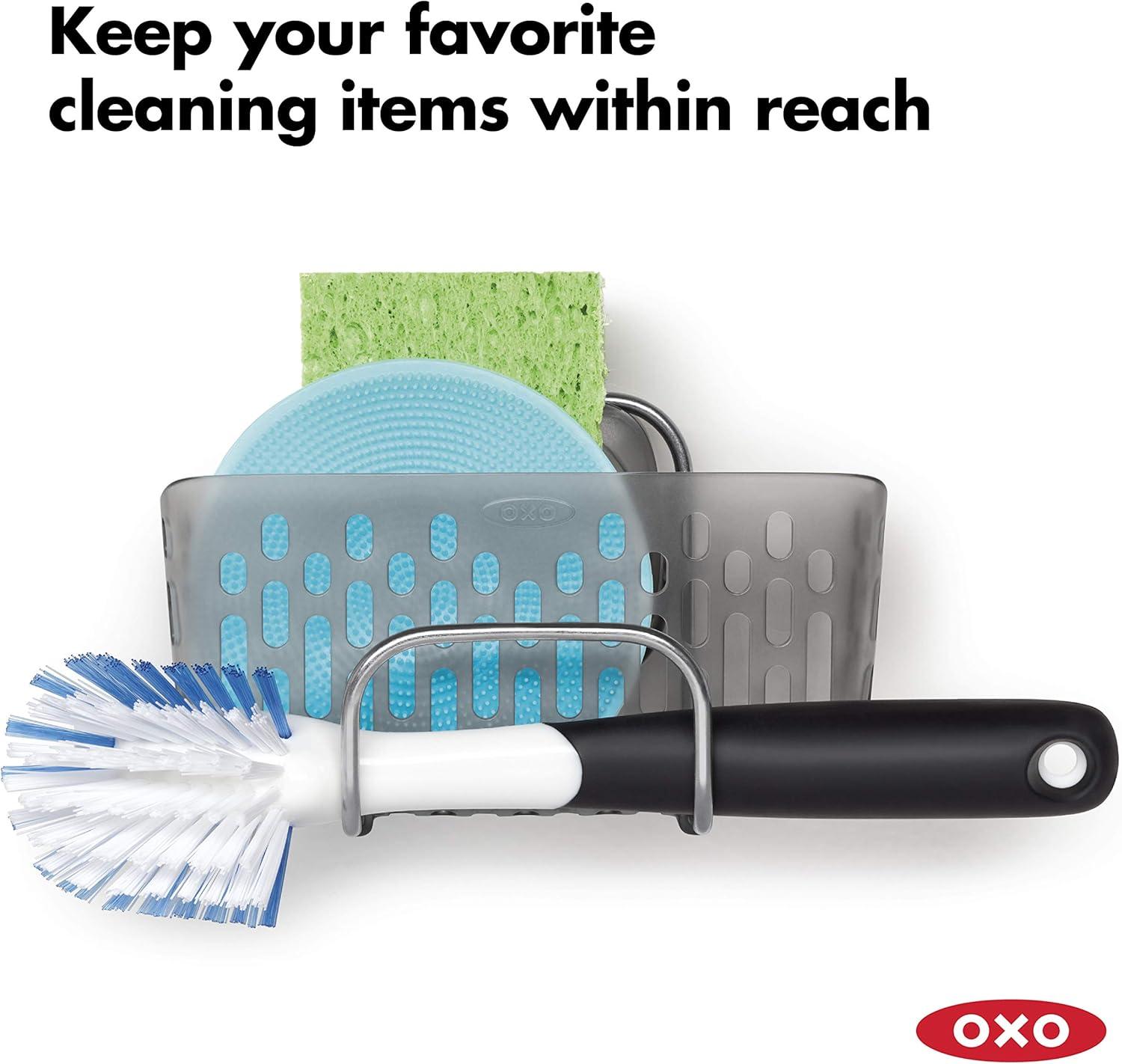 OXO Softworks Stronghold Suction Sink Caddy