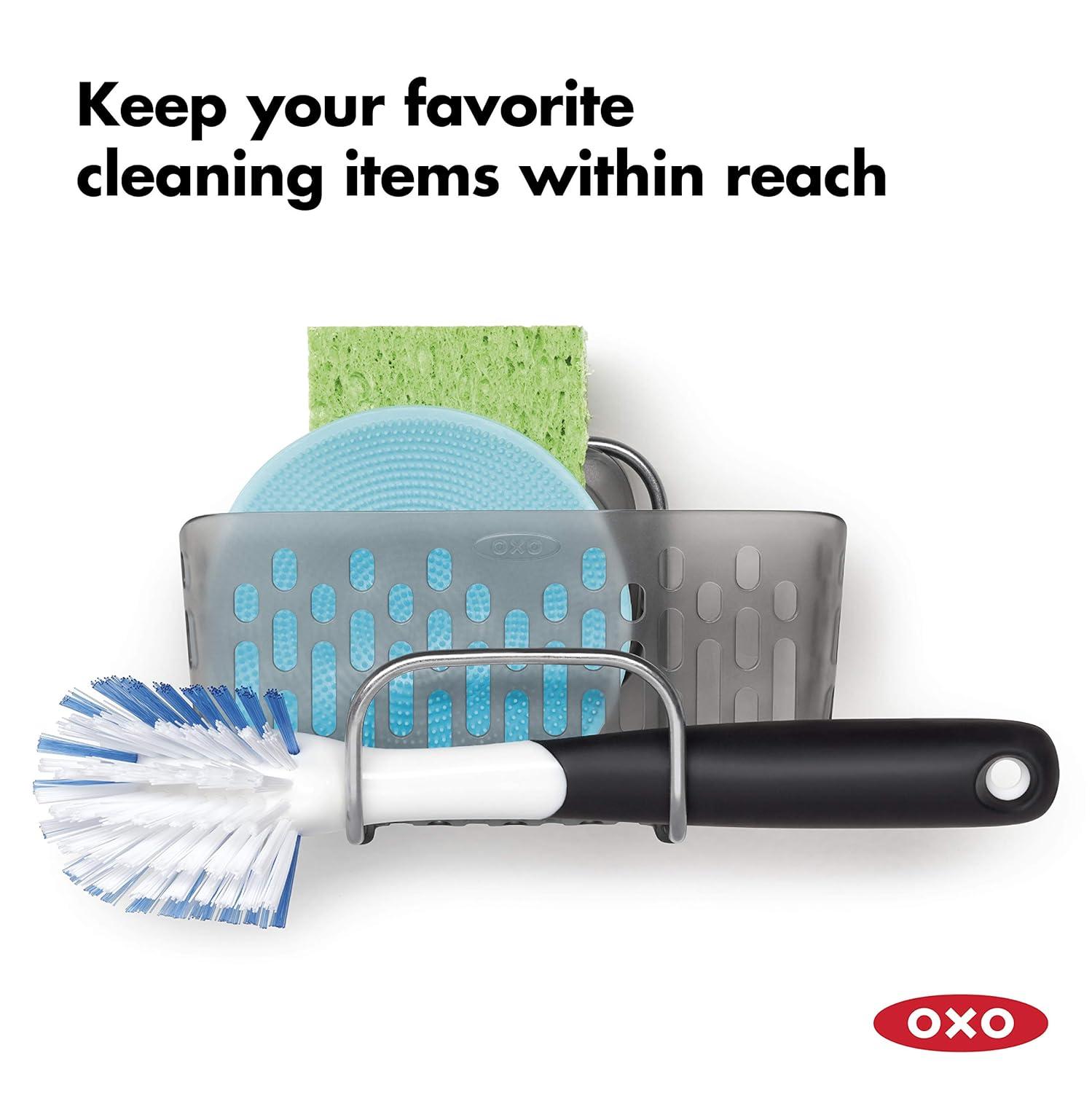 OXO Softworks Stronghold Suction Sink Caddy