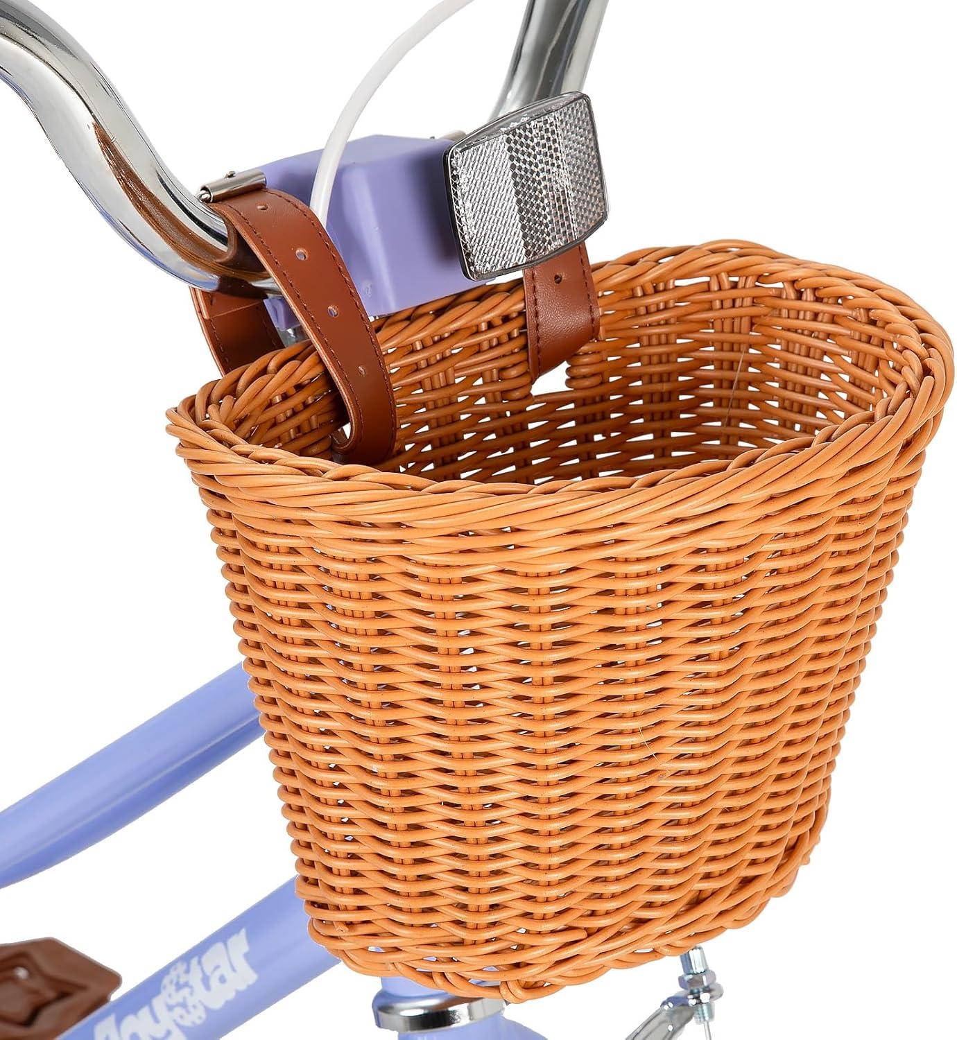 JOYSTAR Girls' 20" Training Wheel Retro Bicycle