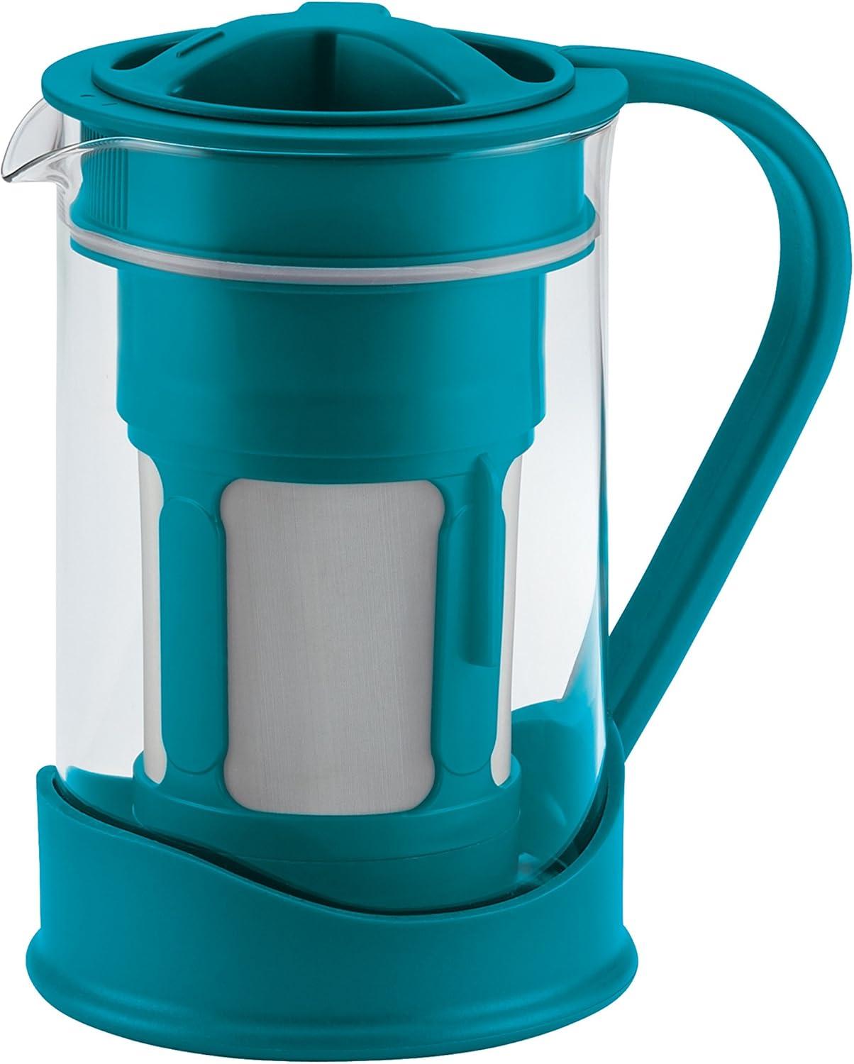 BonJour Coffee Maker Cold Brewer, Aqua
