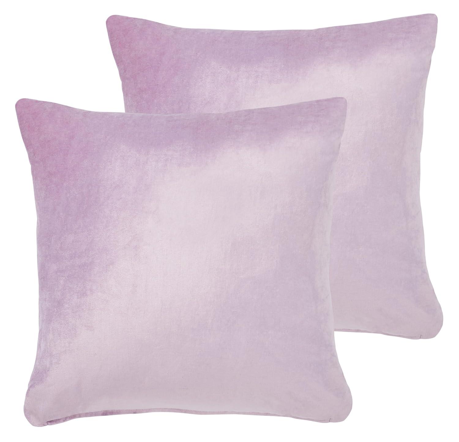 Safavieh Velvet Reversible Pillow Cover (Set of 2)