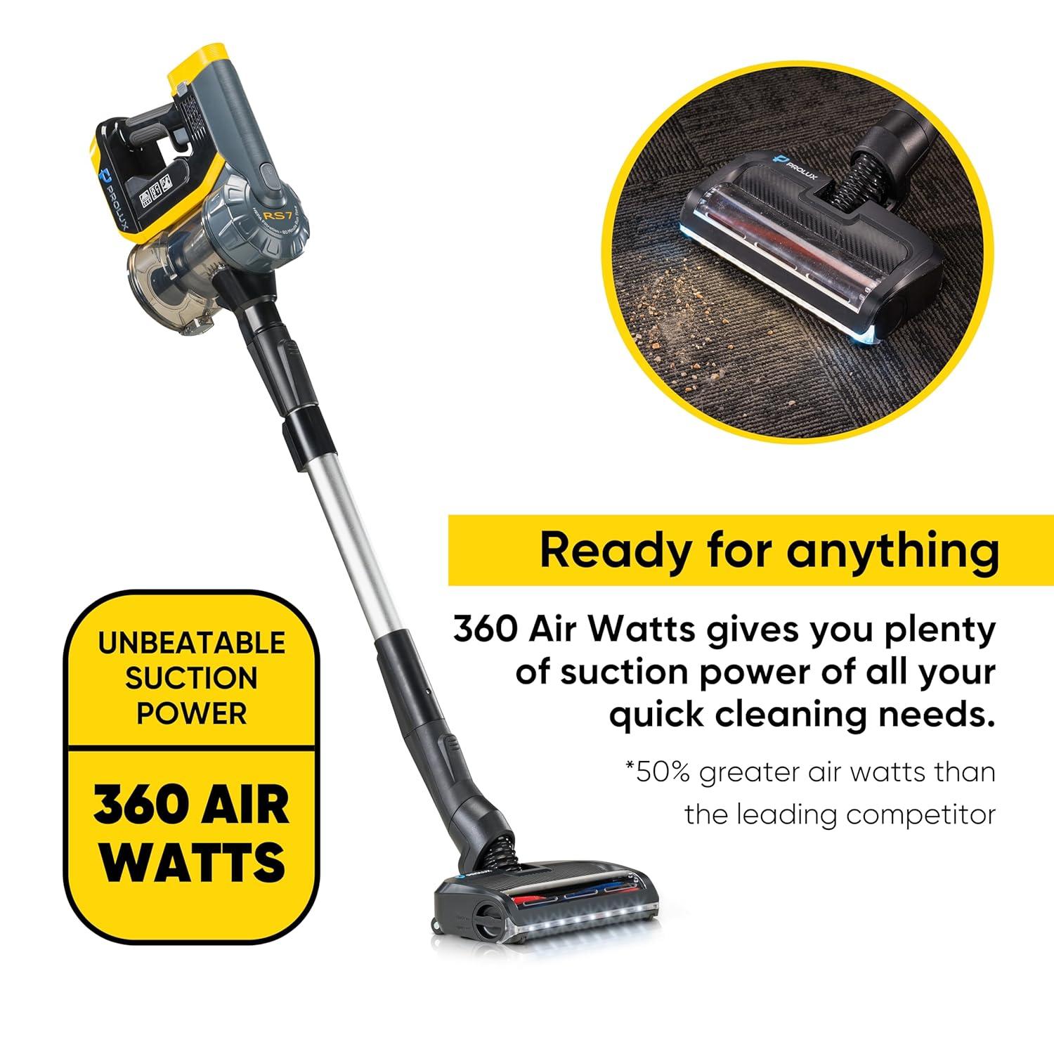 Prolux RS7 PRO Cordless Handheld Stick Vacuum