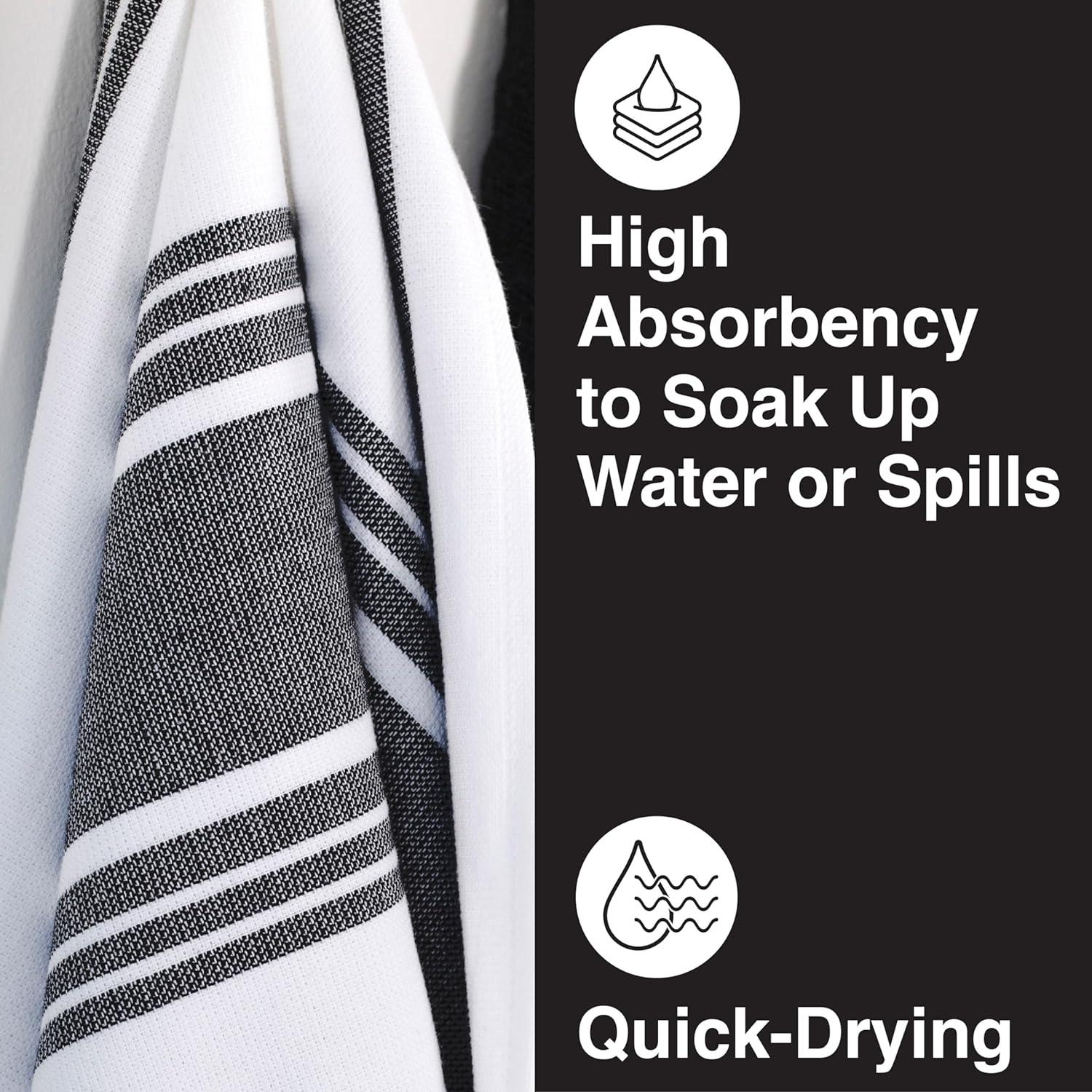 Dual Striped Tea Towel