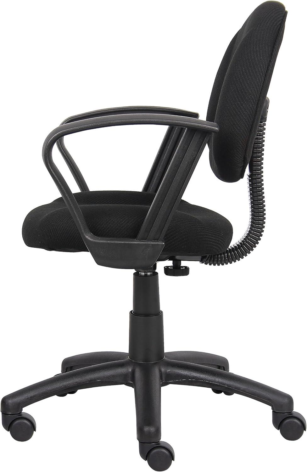 Deluxe Posture Chair with Loop Arms - Boss Office Products