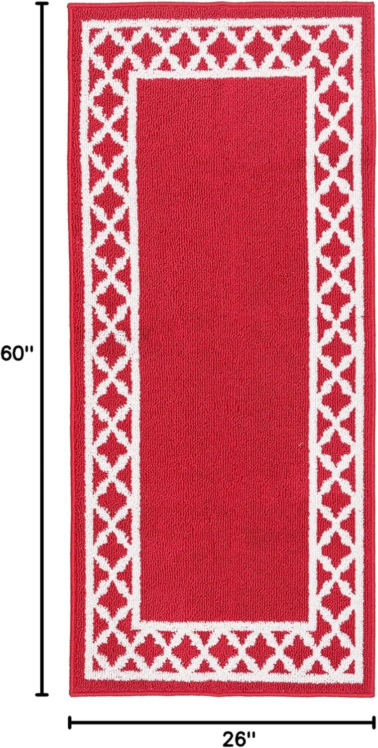 Nautica Collin Border All Loop Tufted Runner and Accent Rugs
