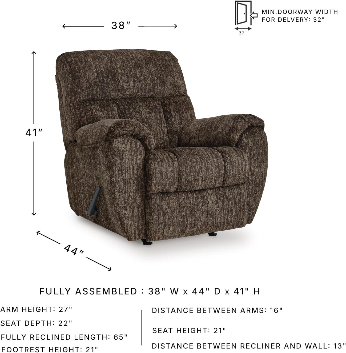 Signature Design by Ashley Freyeburg Walnut Power Recliner