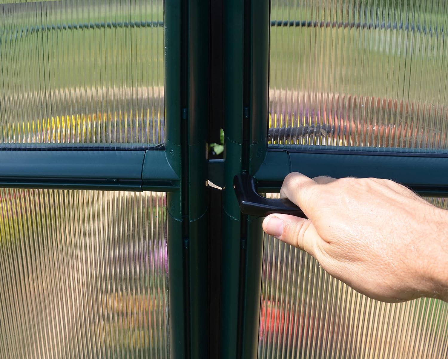 Canopia Palram - Canopia Prestige 2 Twin Wall 8' W Greenhouse with Starter Kit