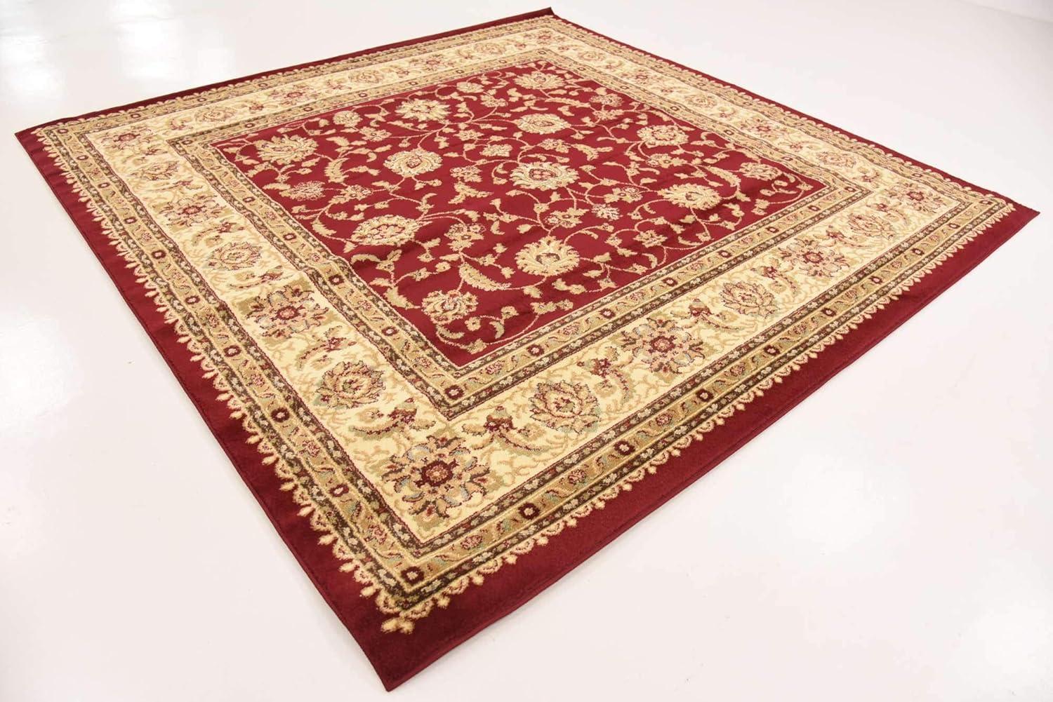 Voyage St. Louis Red 8' 0 x 8' 0 Square Rug
