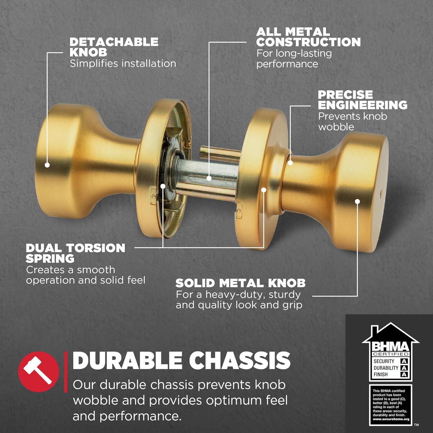 Pismo Privacy (Bed & Bath) Circle Knob