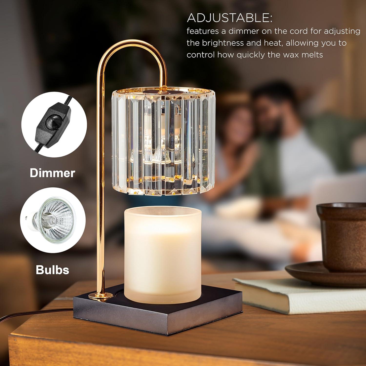 Mikasa 13.8 in. Electric Tabletop Candle Warmer Lamp