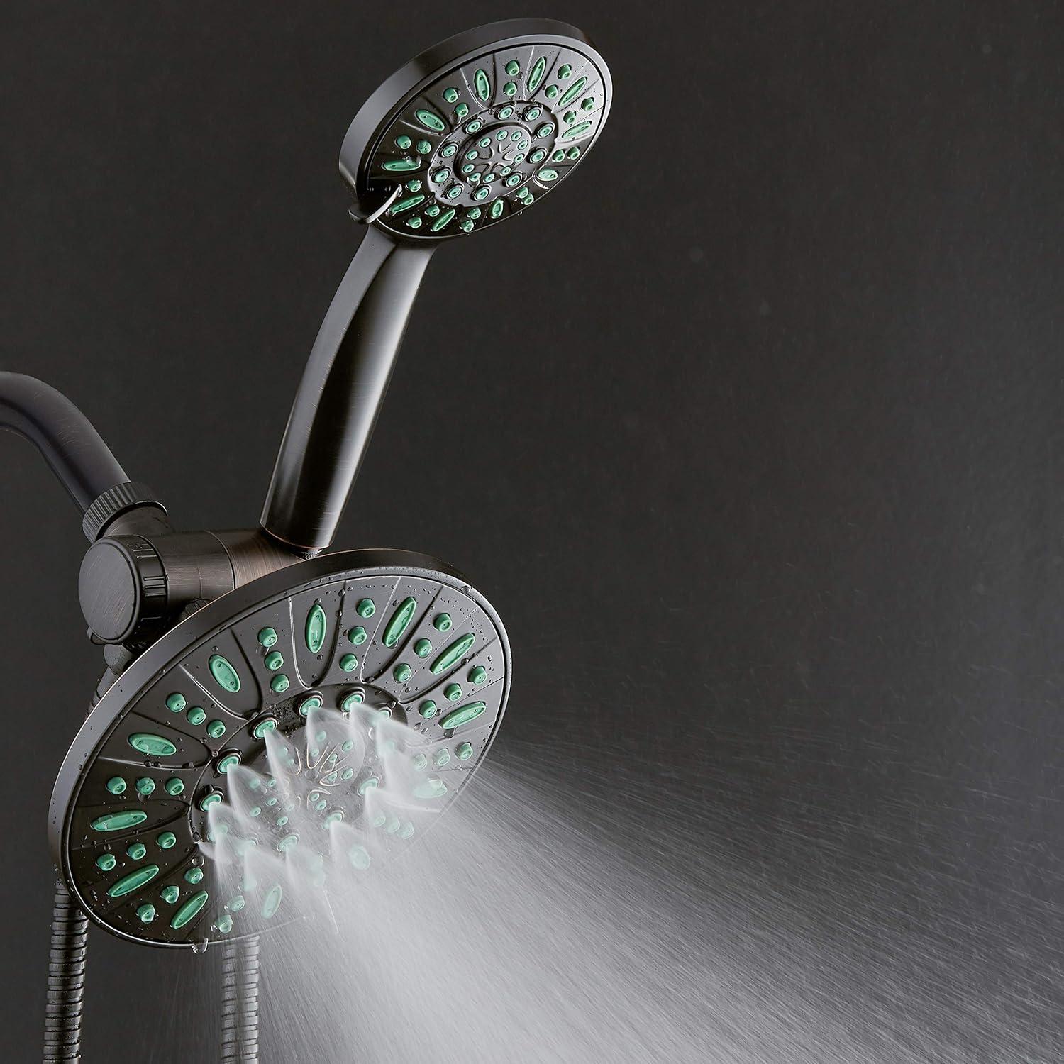 Oil-Rubbed Bronze Multi-Head Wall Mounted Shower Combo