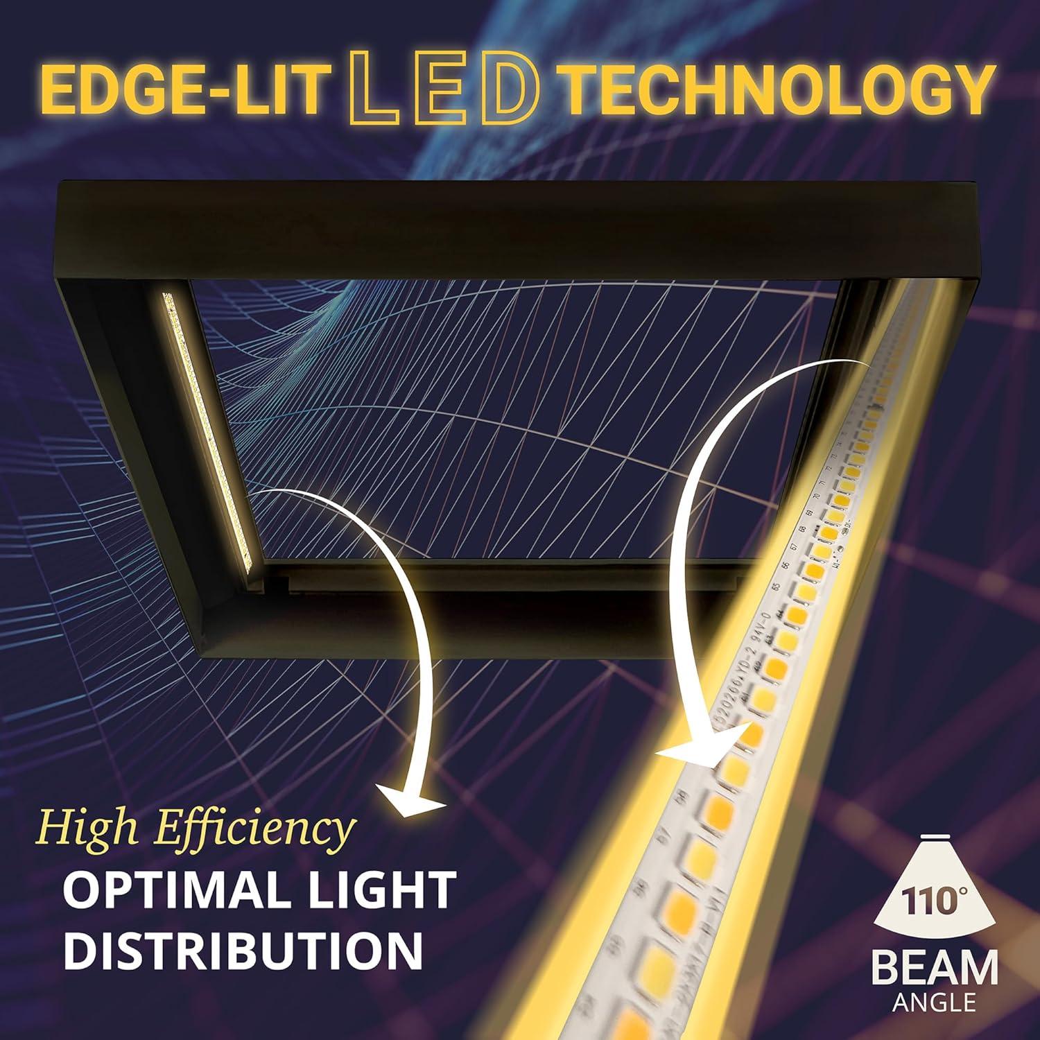 NUWATT NUWATT 4 Pack 1x4 LED Drop Ceiling Flat Panel Troffer Light, Wattage & Color Selectable 40W/30W/20W, CCT 3000K/3500K/4000K/5000K/6500K, 4400LM, 0-10V Dimmable Backlit Fixture, 120V-277V, ETL Listed