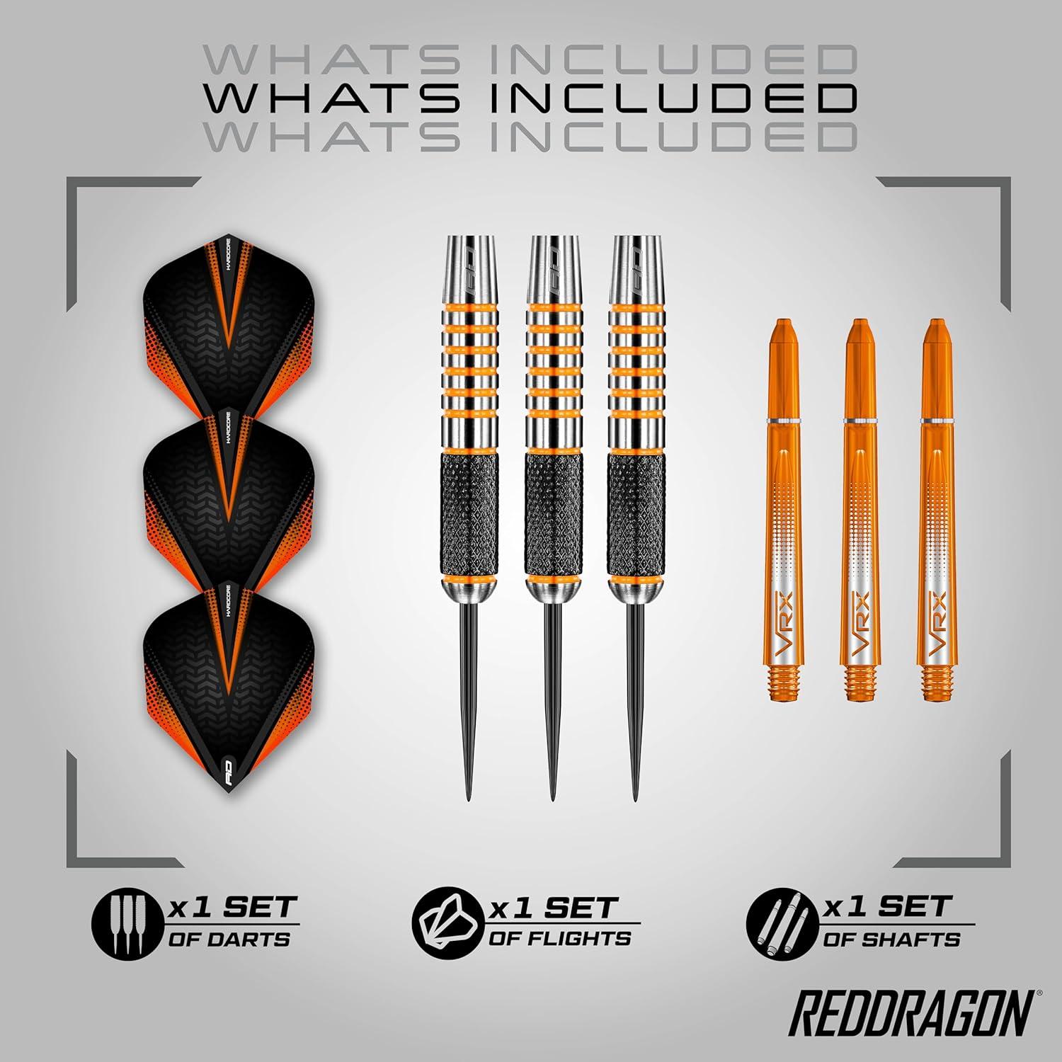 RED DRAGON - Amberjack 9: 28 Gram Tungsten Darts Set