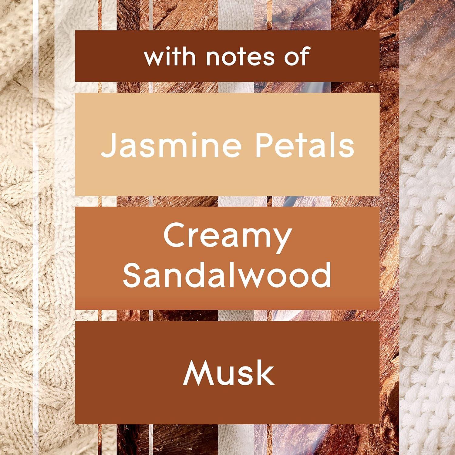 Comforting Cashmere Woods Brown Scented Gel Jar Candle