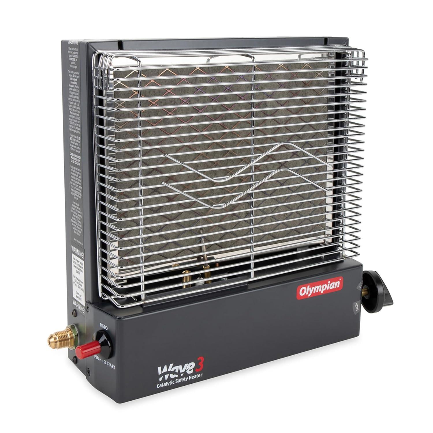 Camco Olympian Wave-3 LP Gas Catalytic Space Heater for 100 sq ft