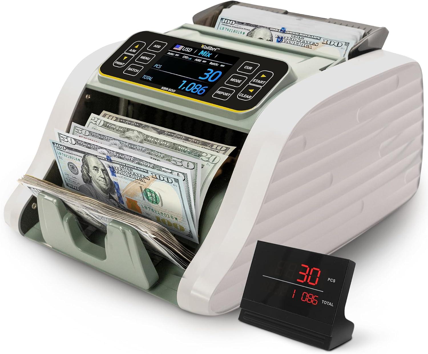 Kolibri KBR-500 High-Speed Mixed Denomination Money Counter