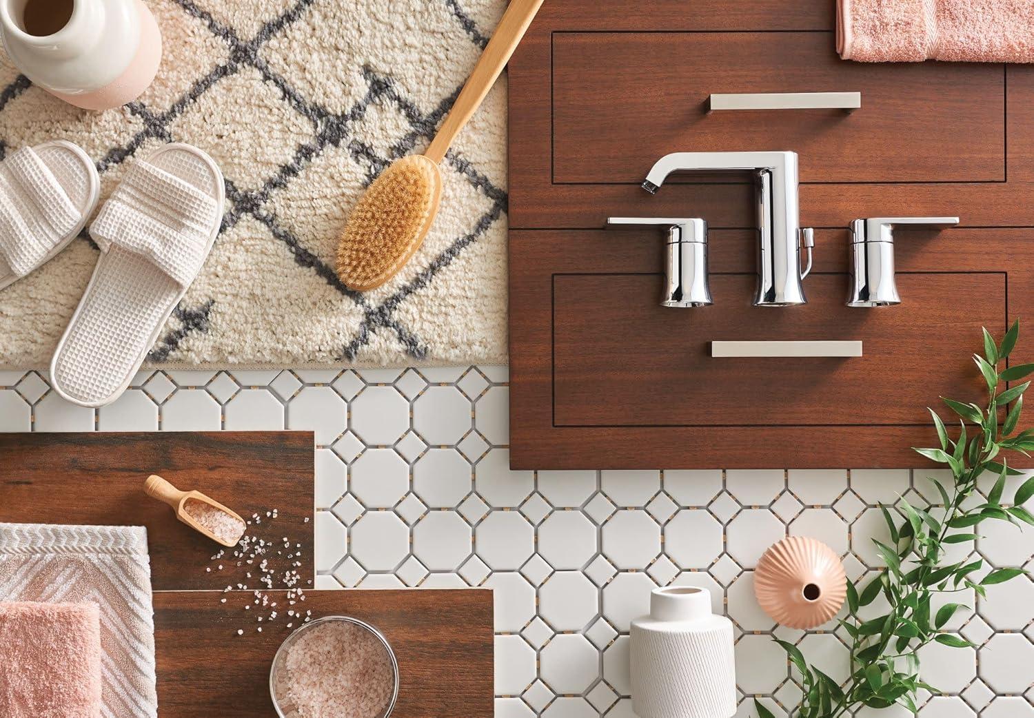 Genta LX Two-Handle Widespread Bathroom Faucet Trim Kit, Valve Required