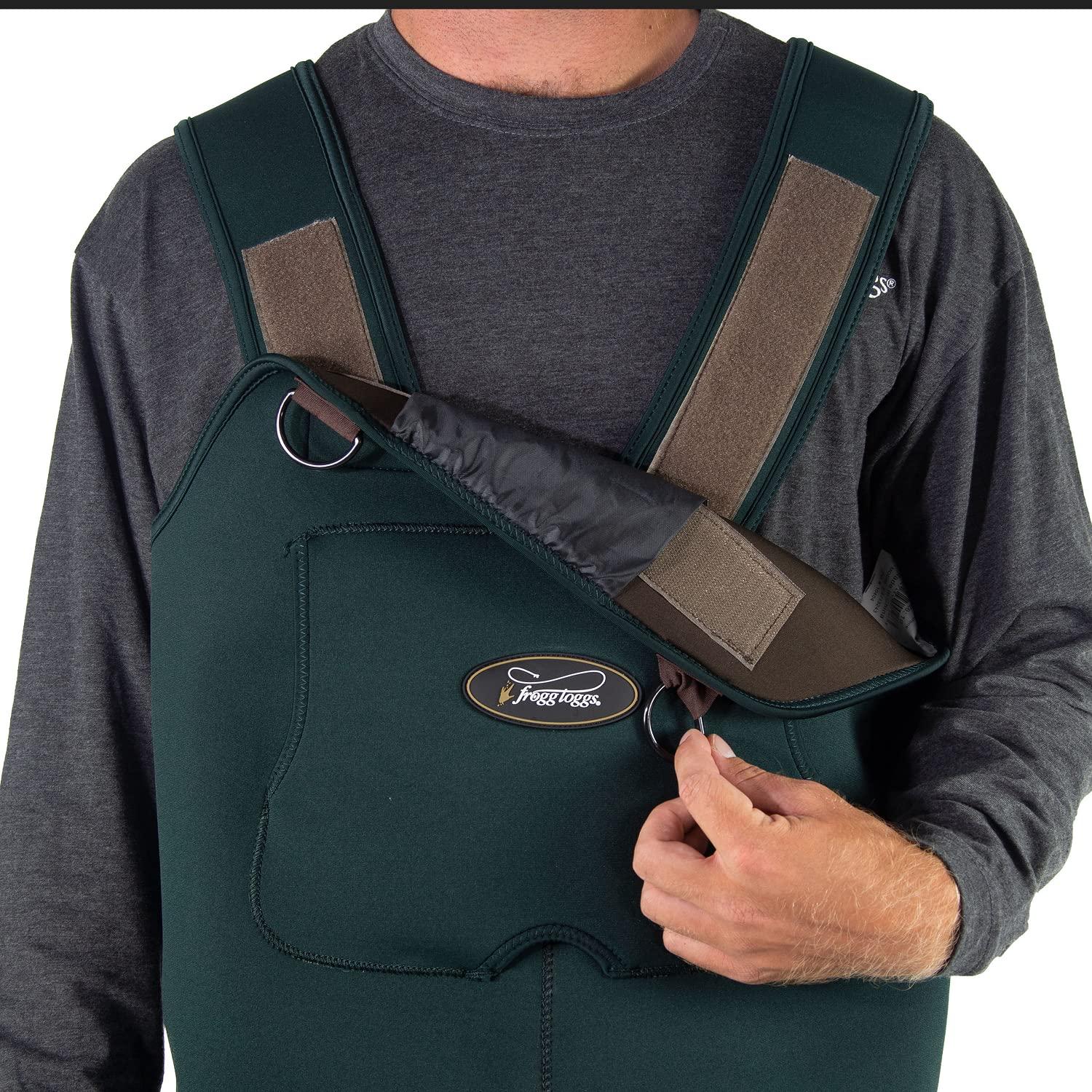 Frogg Toggs Amphib Neoprene Stockingfoot Chest Wader | Forest Green | Size MD