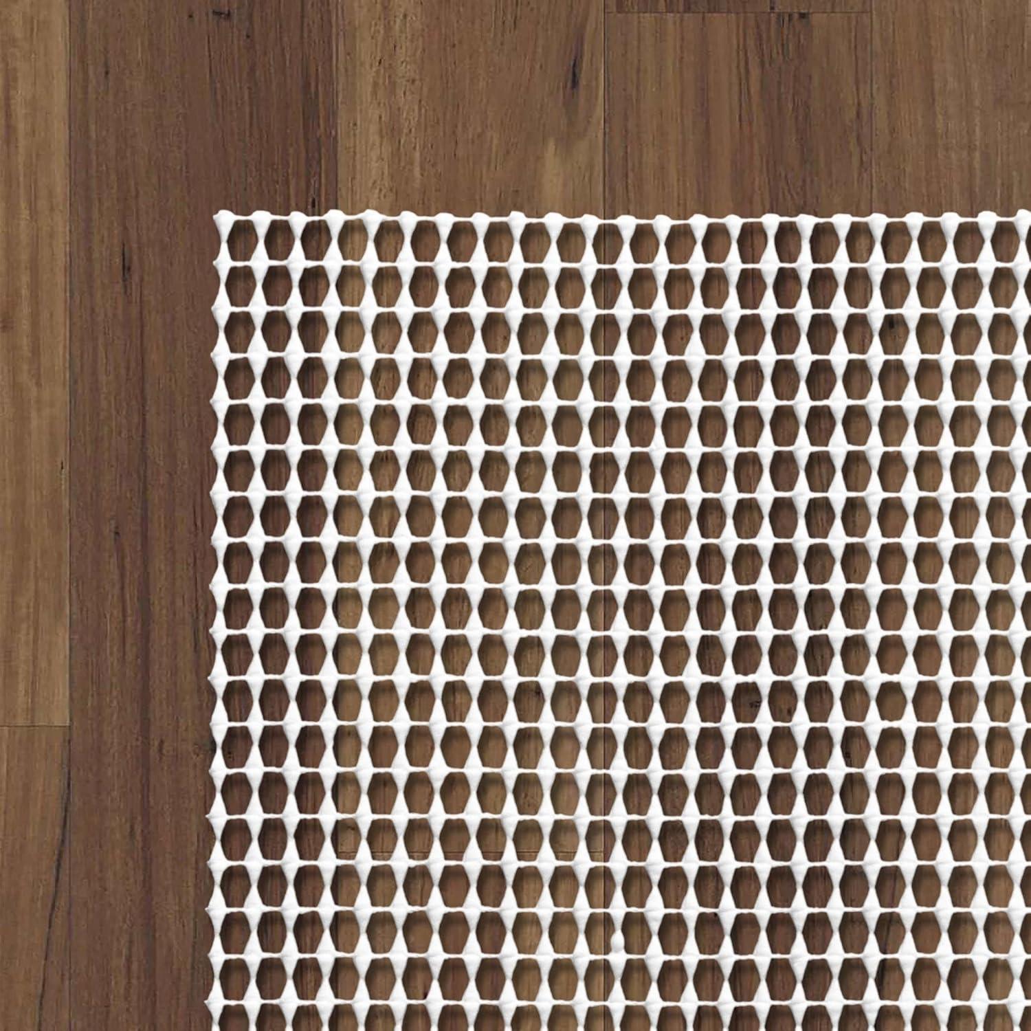 Unique Loom Anti-Slip All Surface Slim Indoor Use Rug Pad (4' 1" Square)