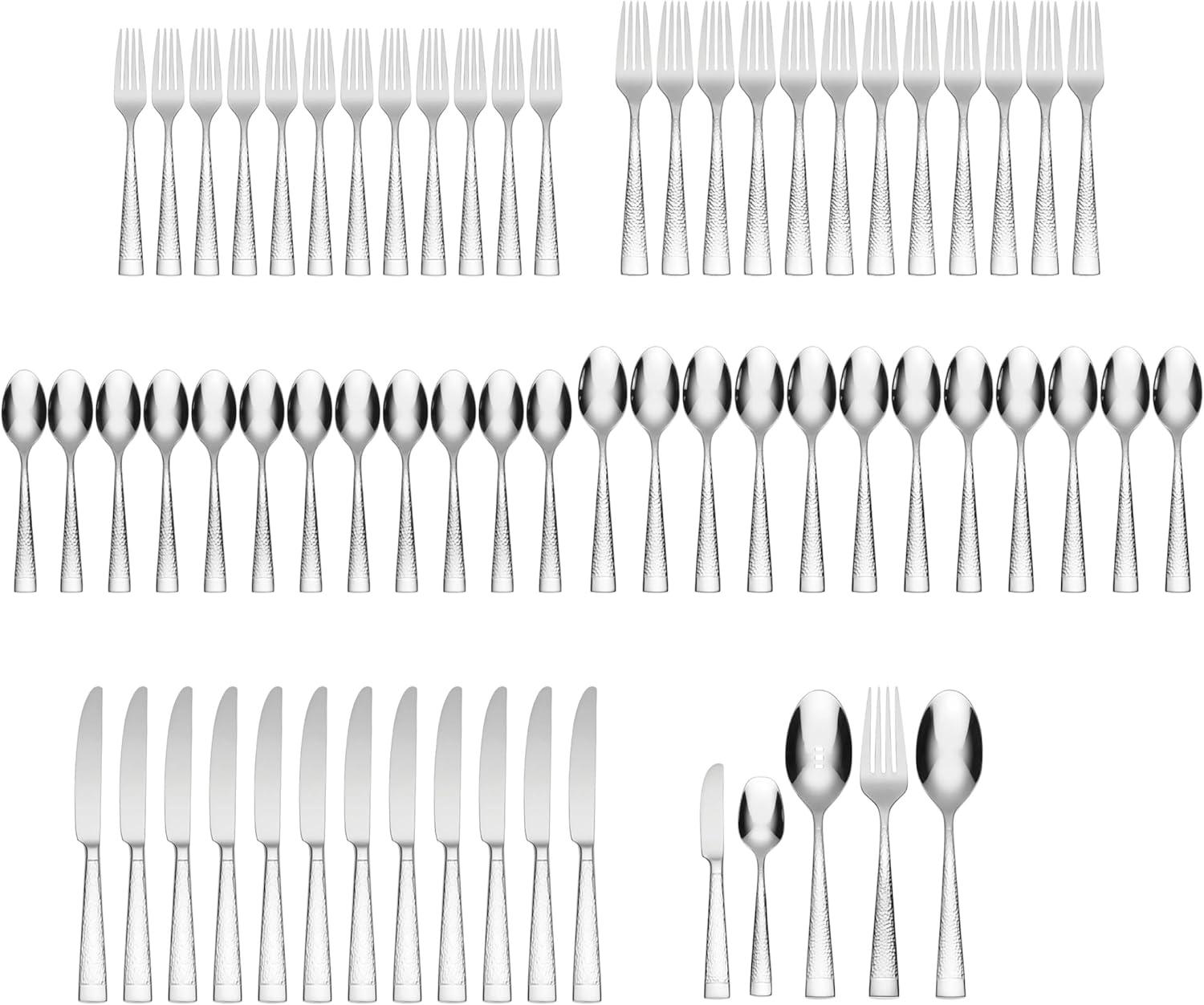 Oneida Oneida Sambre 65 Piece Fine Flatware Set, Service For 12