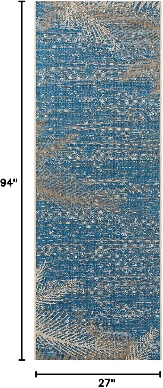 Couristan Monaco Tropical Palms Indoor/Outdoor Area Rug