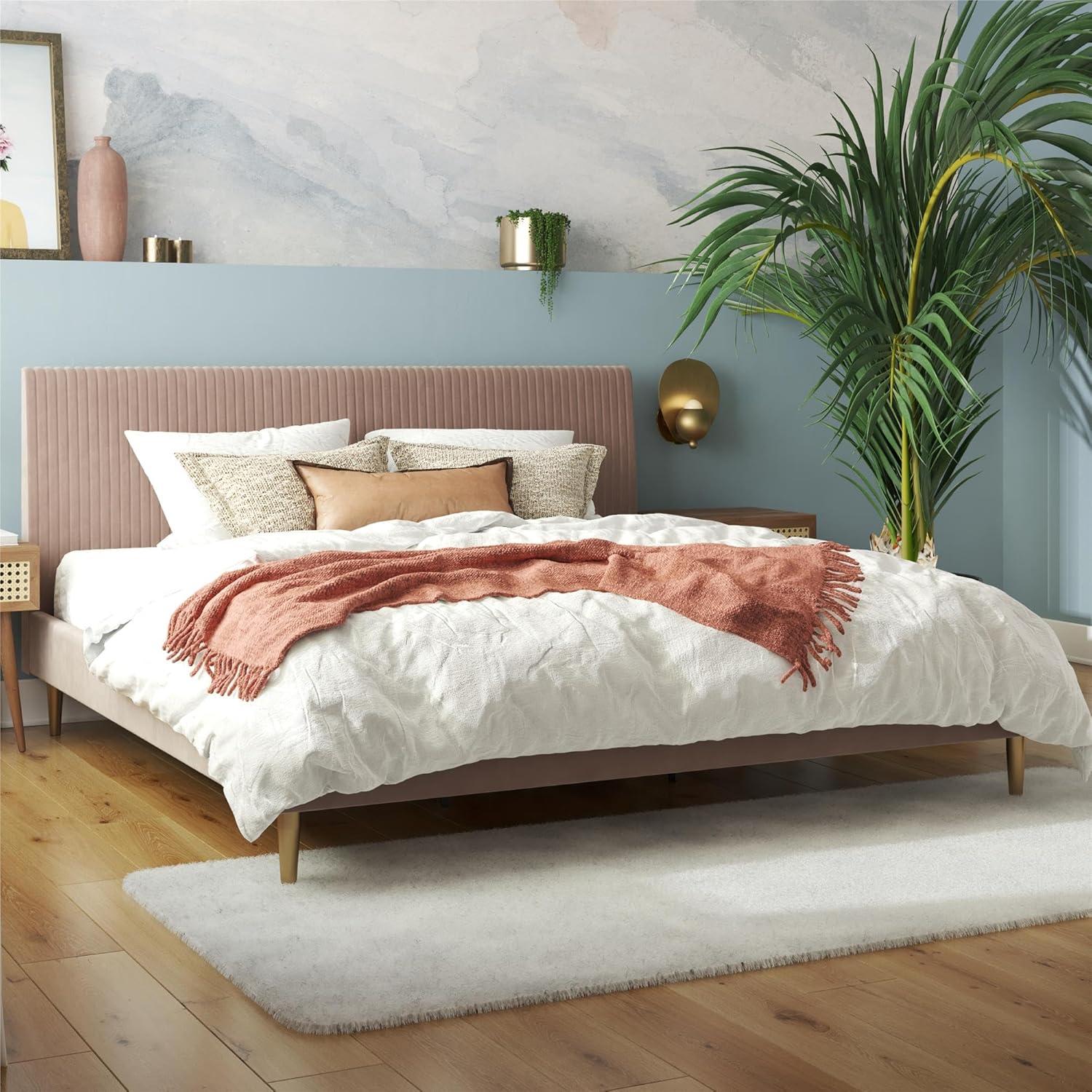 Mr. Kate Daphne Upholstered Platform Bed