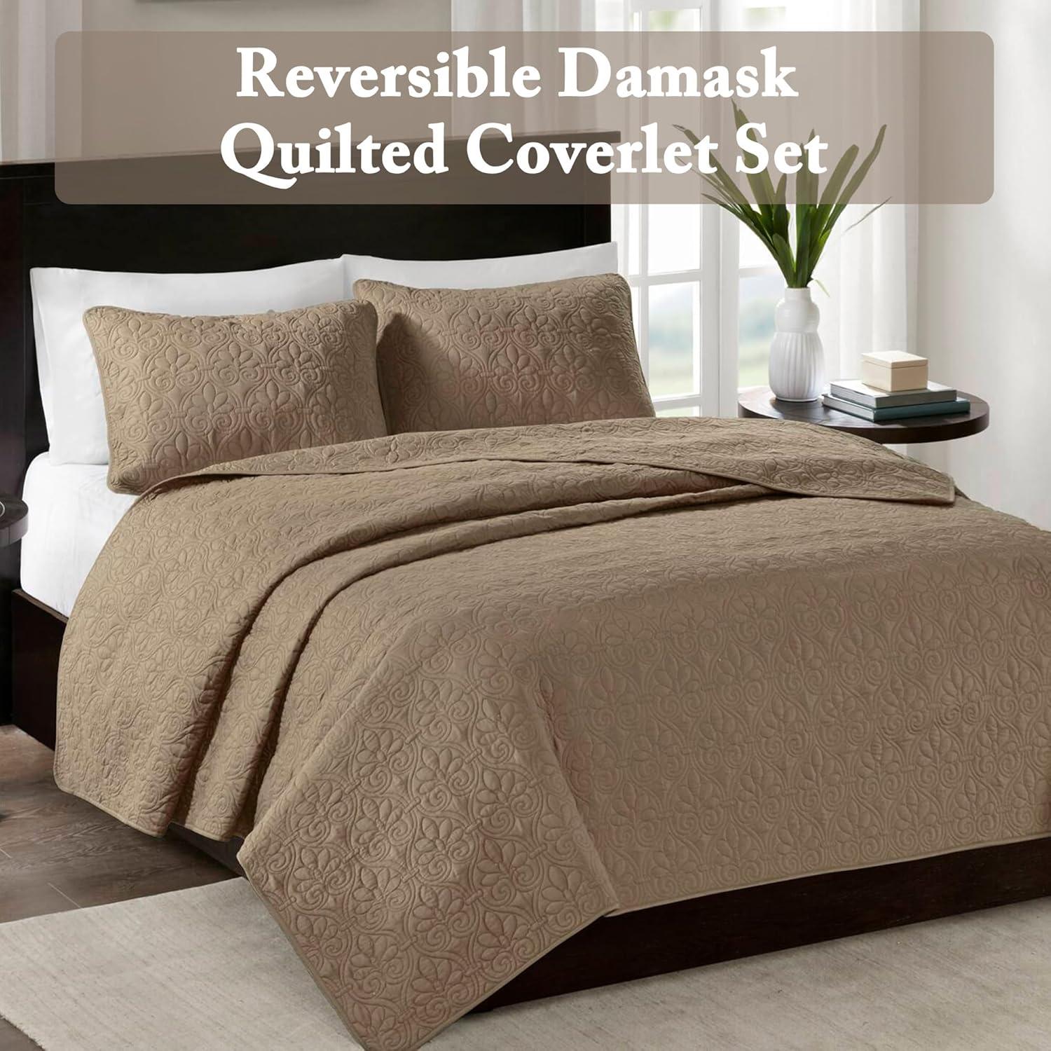 Madison Park Quebec Reversible Quilt Set